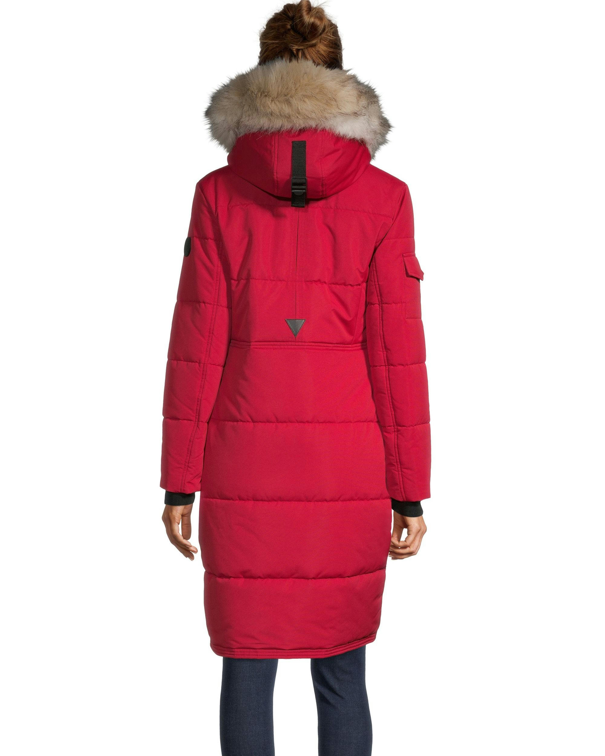 Noize Women's Kaylee Long Quilted Parka Jacket