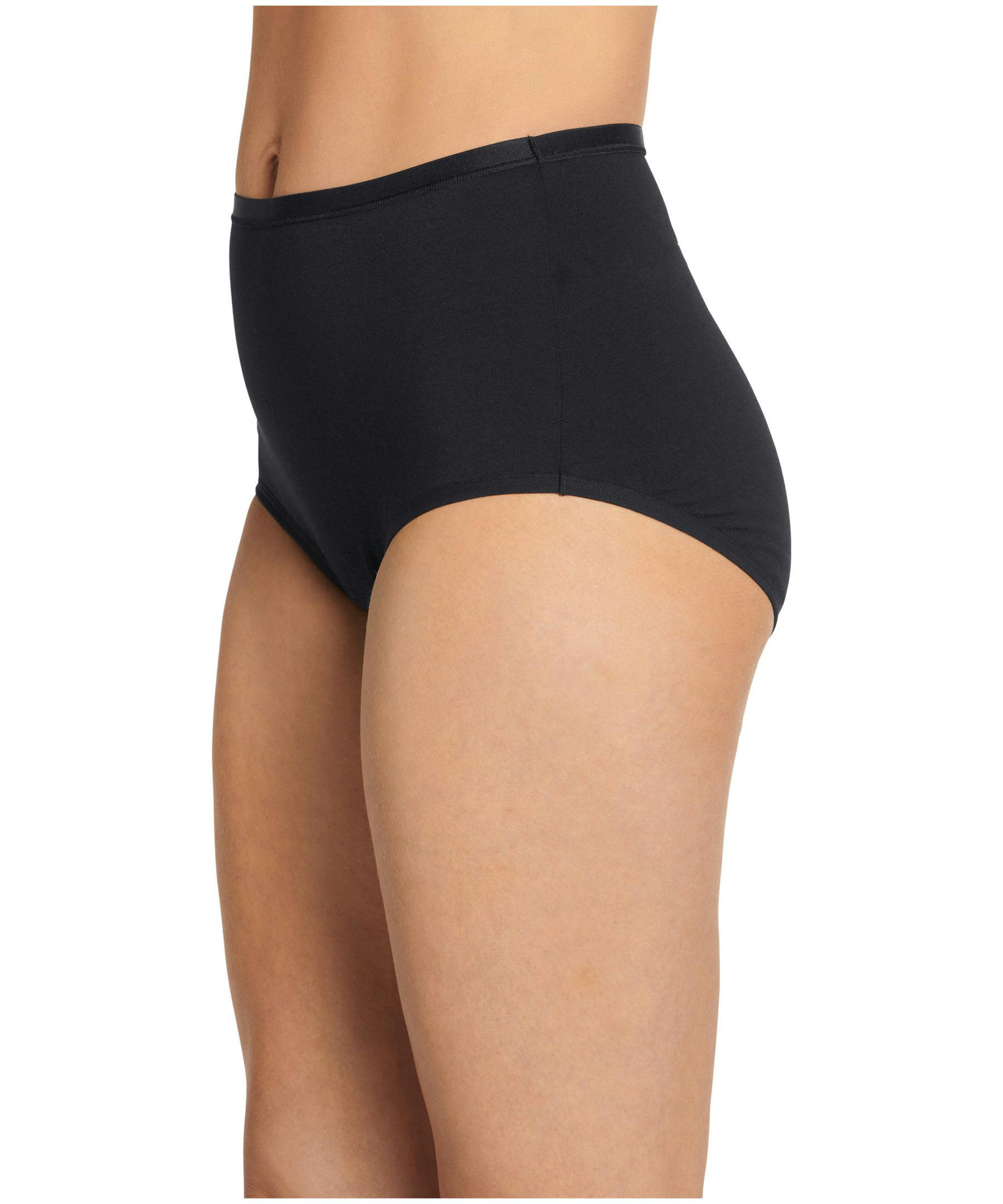 Jockey Women's Worry Free Cotton Briefs for Bladder Leaks and Period Protection