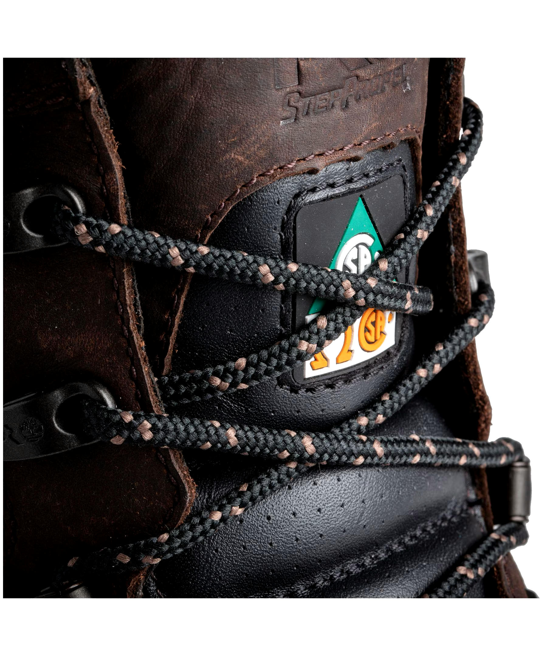 Timberland PRO Men's Composite Toe Composite Plate Boondock Waterproof 8 inch Work Boots - Brown