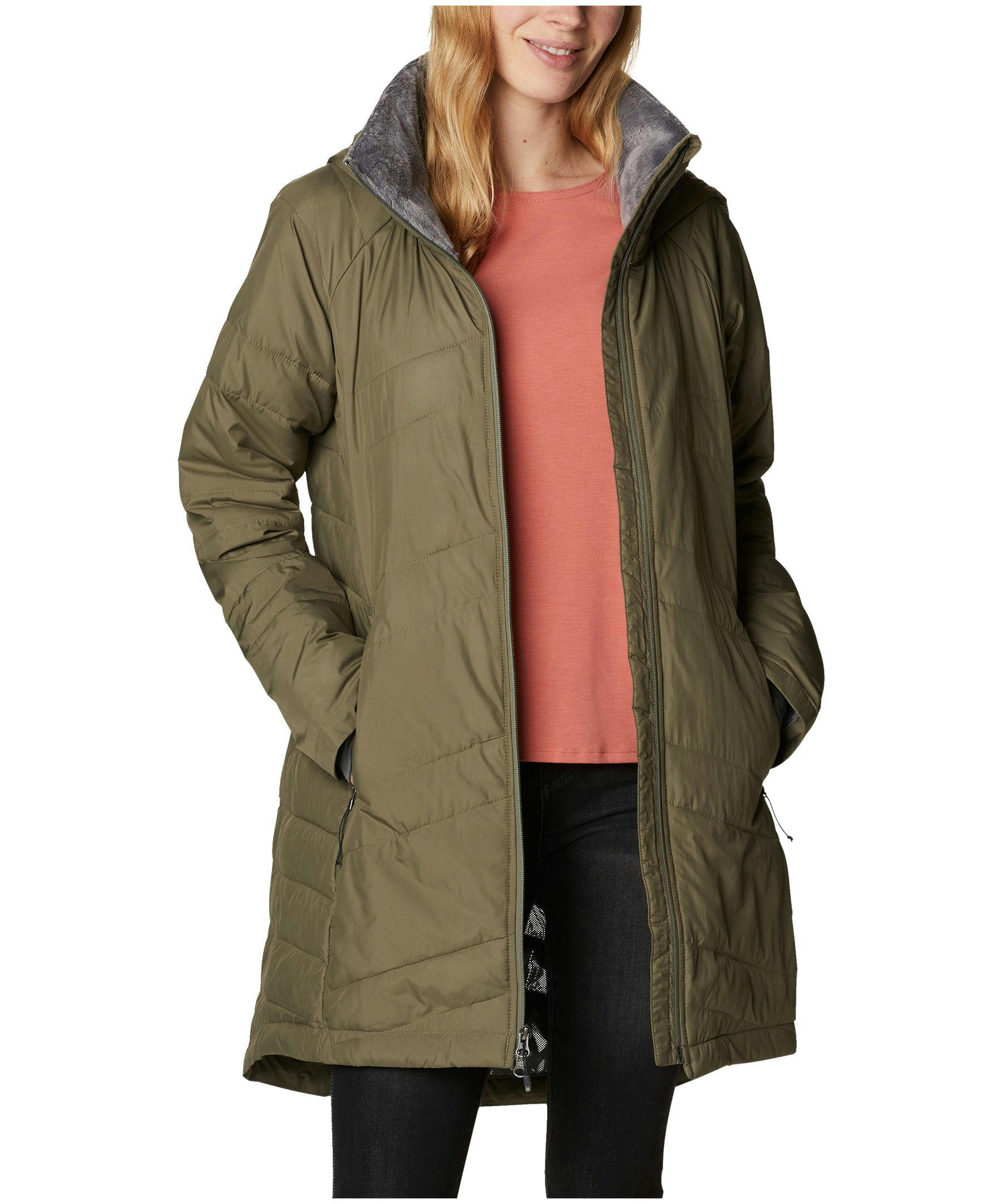 Columbia Women's Crown Point Omni-Heat Insulated Water Resistant Hooded Jacket