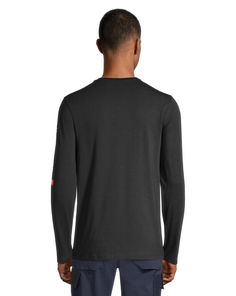 Helly Hansen Workwear Men's Long Sleeve Crewneck Logo Work T Shirt