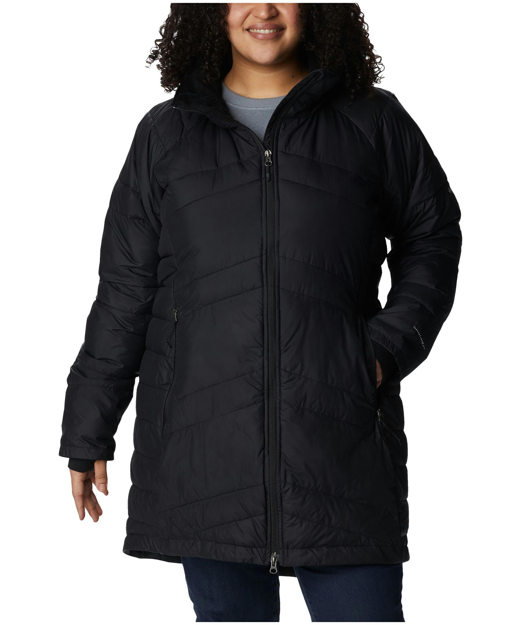 Columbia Women's Crown Point Omni-Heat Insulated Water Resistant Hooded Jacket