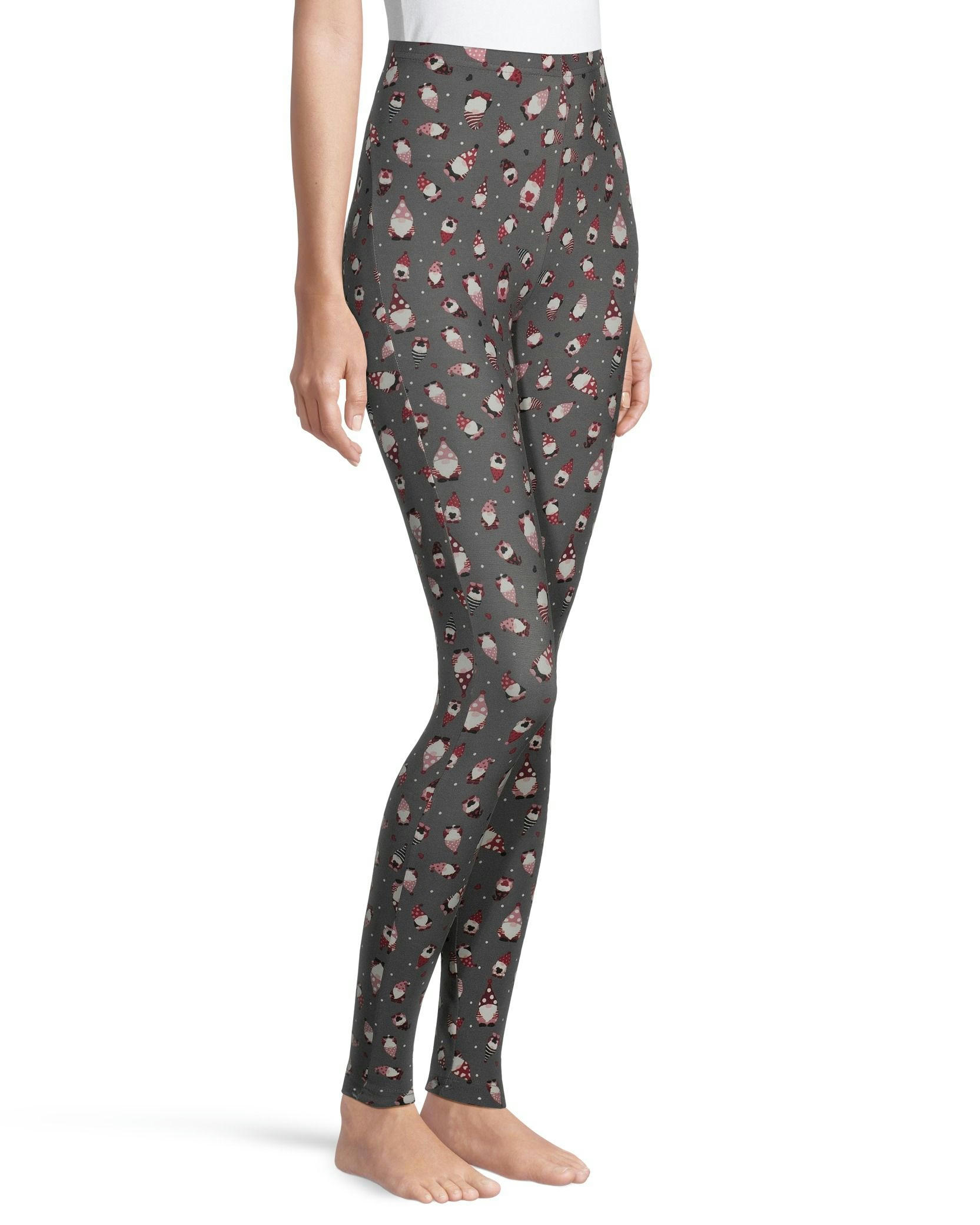 Denver Hayes Women's Holiday Print Lounge Leggings