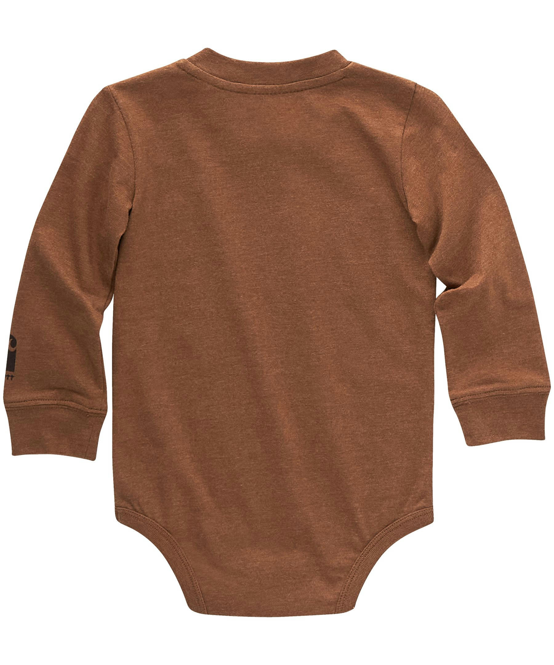 Carhartt Baby Boys' Long Sleeve Bear Graphic Bodysuit