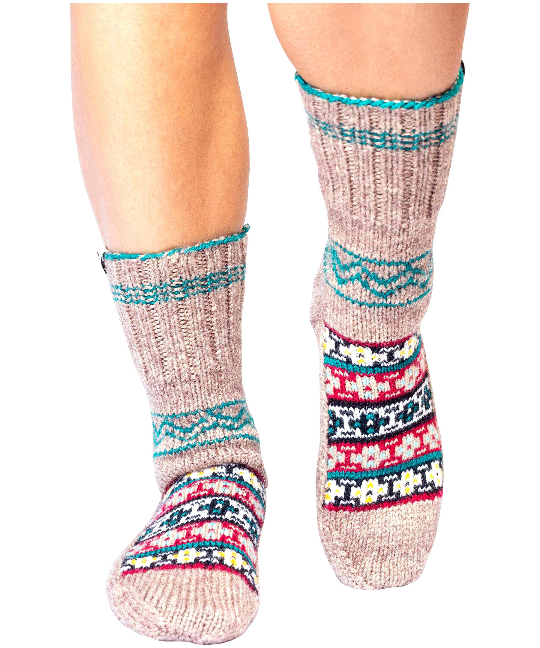 FAZL Women's Handmade Cozy Himalayan Socks