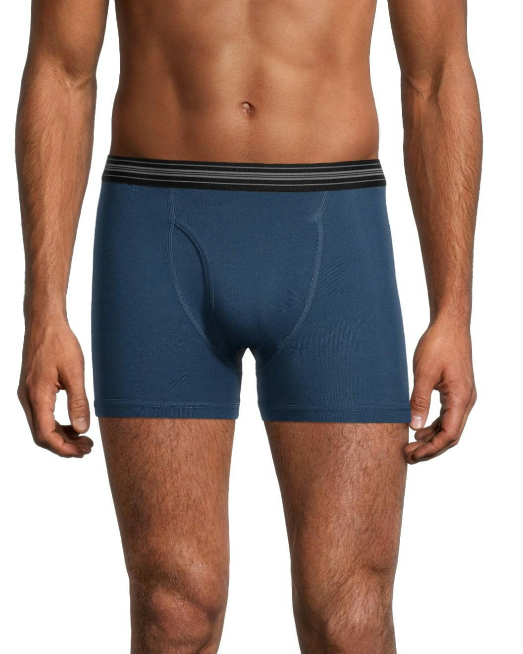 Denver Hayes Men's 3 Pack Solid Boxer Briefs