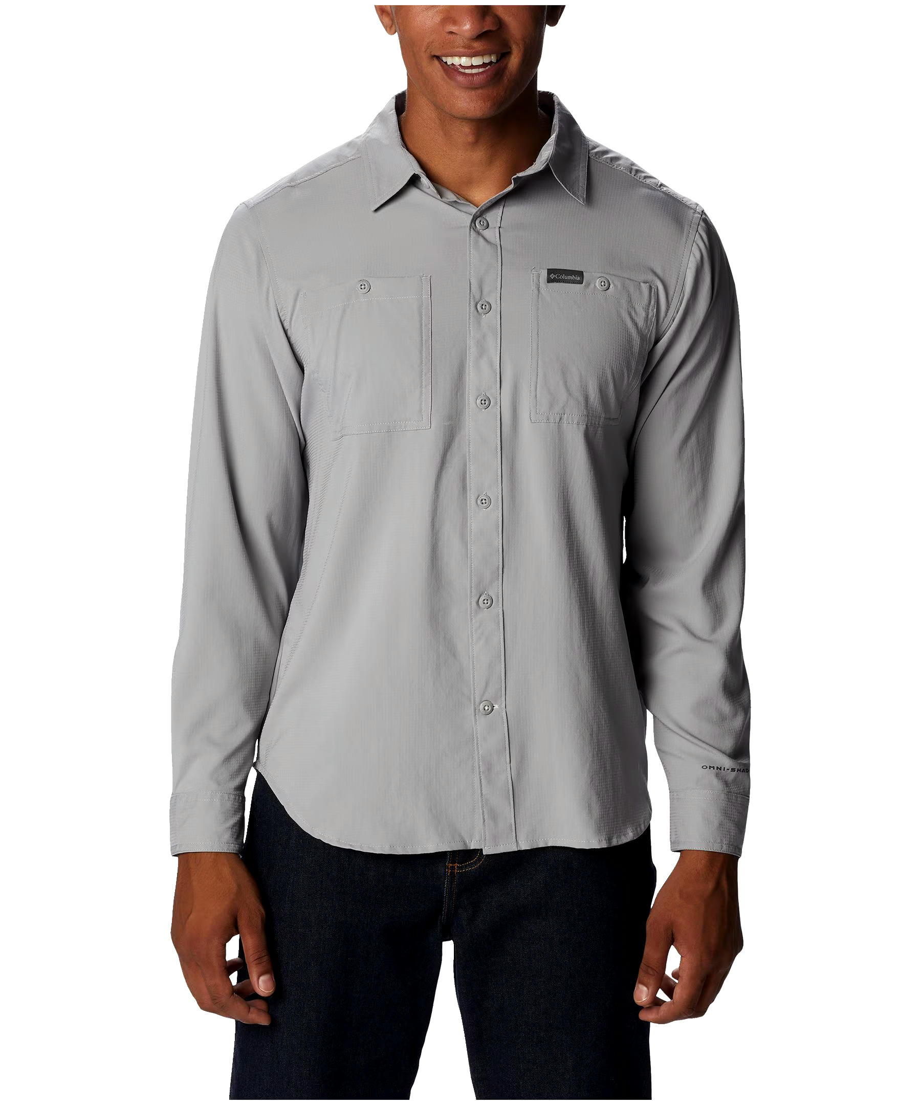 Columbia Men's Utilizer Long Sleeve Omni Shade Woven Shirt