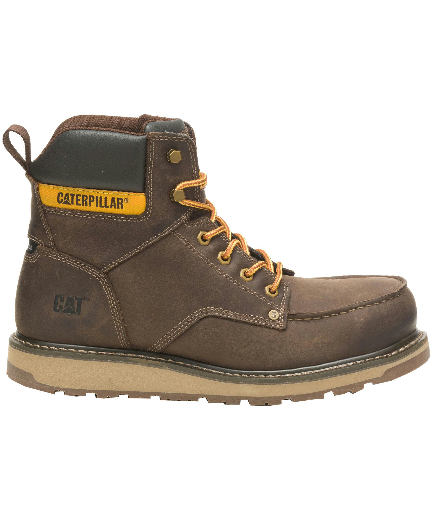 CAT Men's Clibrate 6 Inch Steel Toe Steel Plate Work Boot