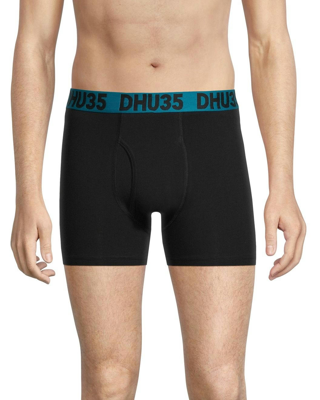 Denver Hayes Men's 3 Pack Fashion Cotton Stretch Elastic BOXER Brief Underwear