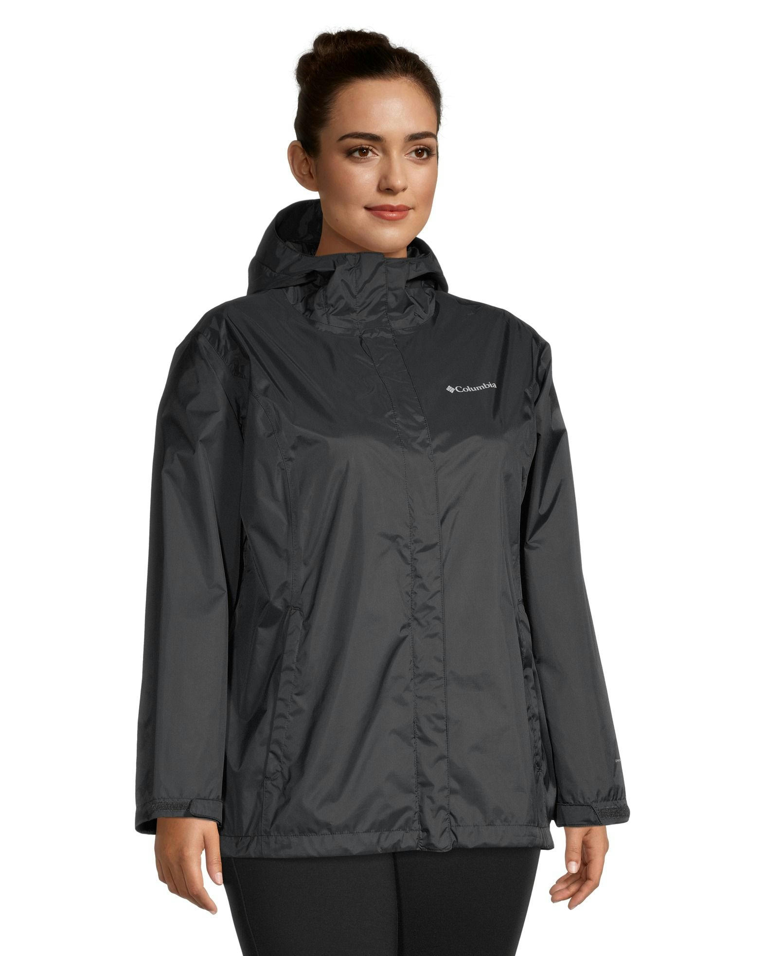 Columbia Women's Arcadia II Hooded Rain Jacket, Waterproof, Breathable, Packable, Shell