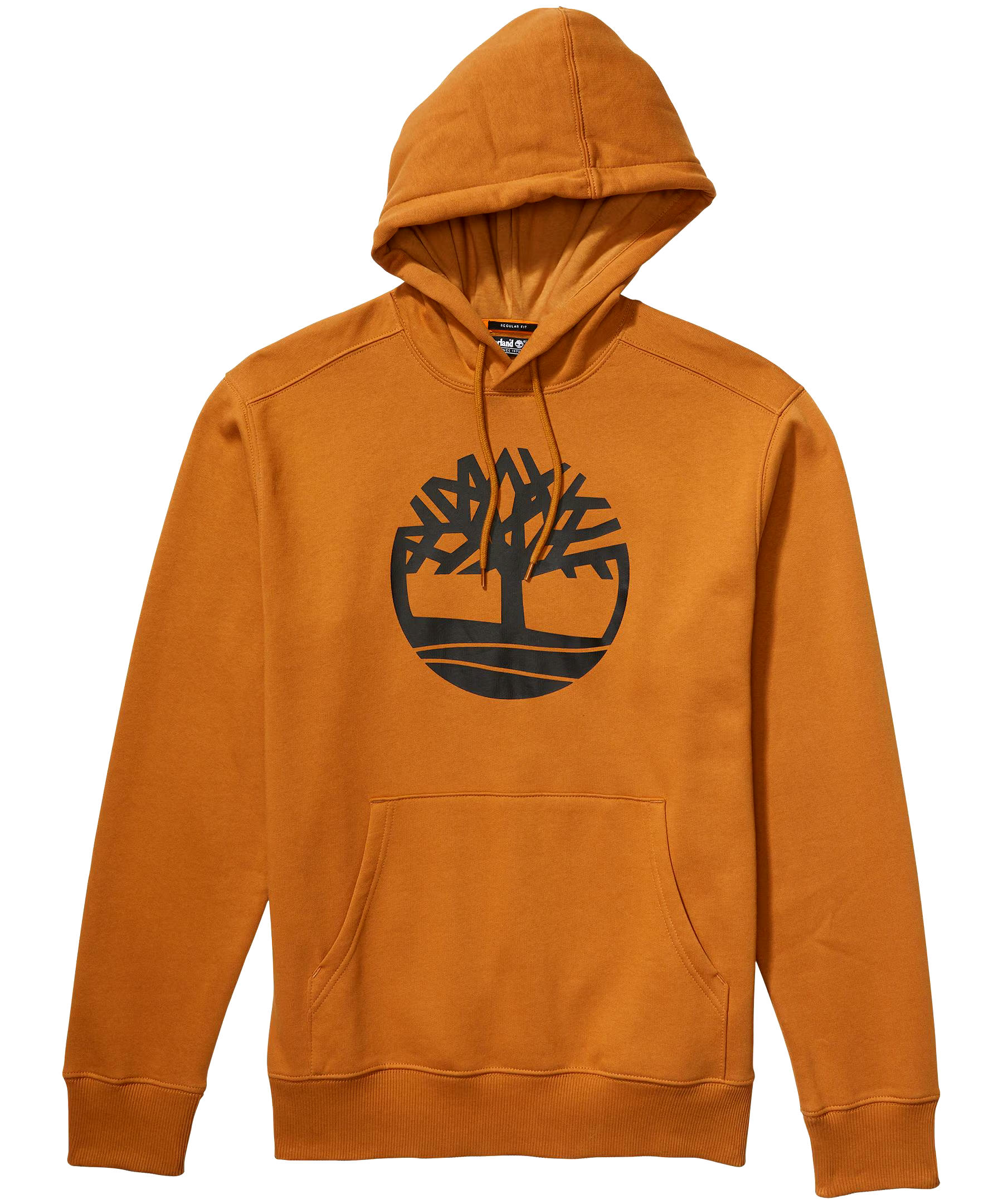 Timberland Men's Core Tree Logo Kangaroo Pocket Pullover Hoodie