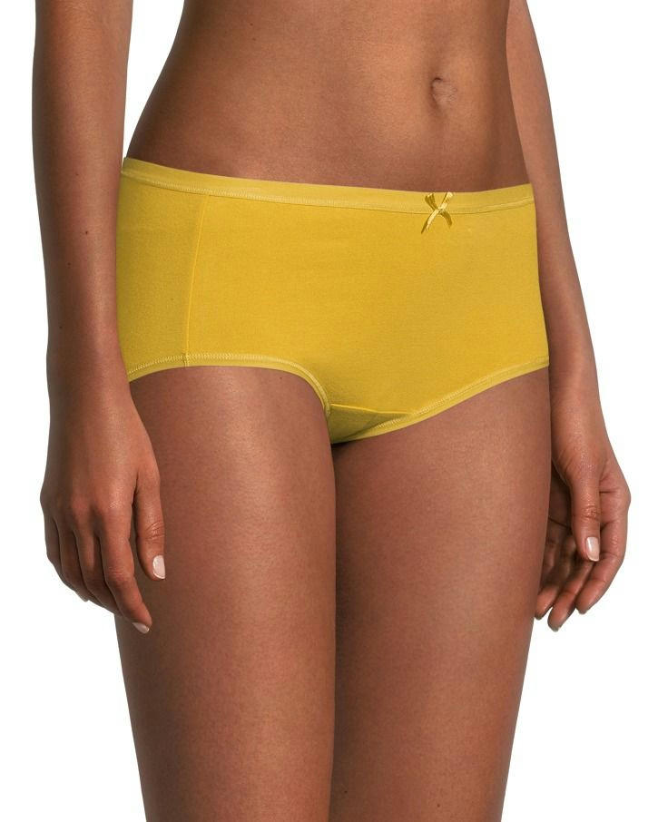 Denver Hayes Women's 2 Pack Cotton Stretch Modern Brief Underwear