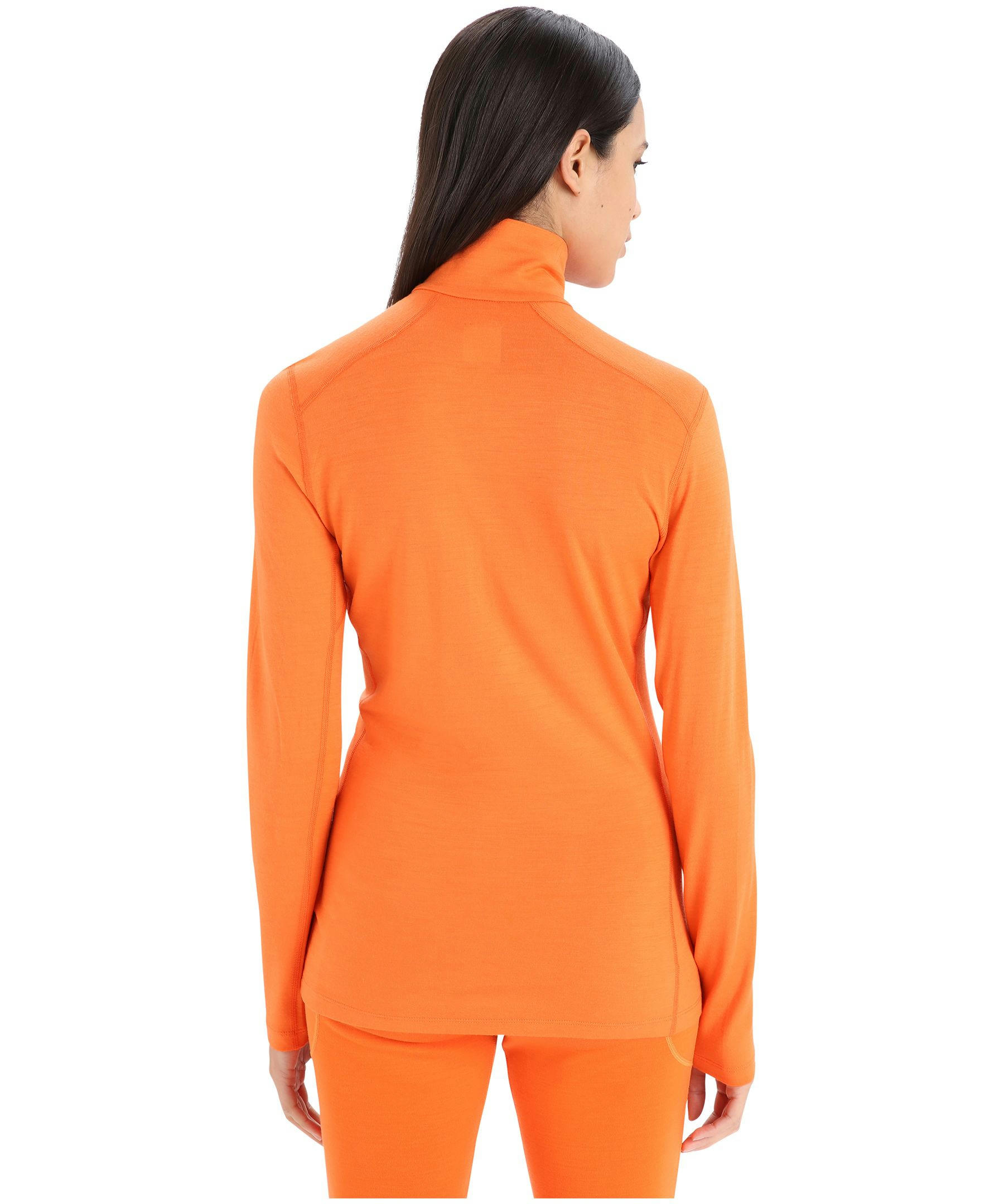 Icebreaker Women's 200 Oasis Long Sleeve Half Zip Base Layer Top