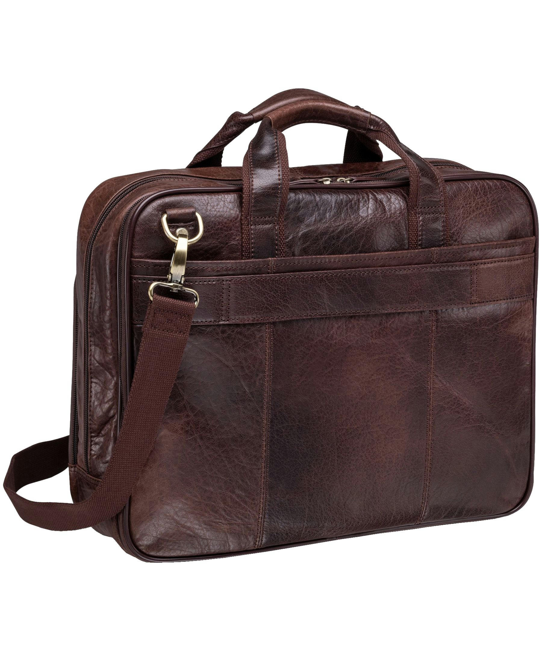 Mancini Arizona Double Compartment Briefcase