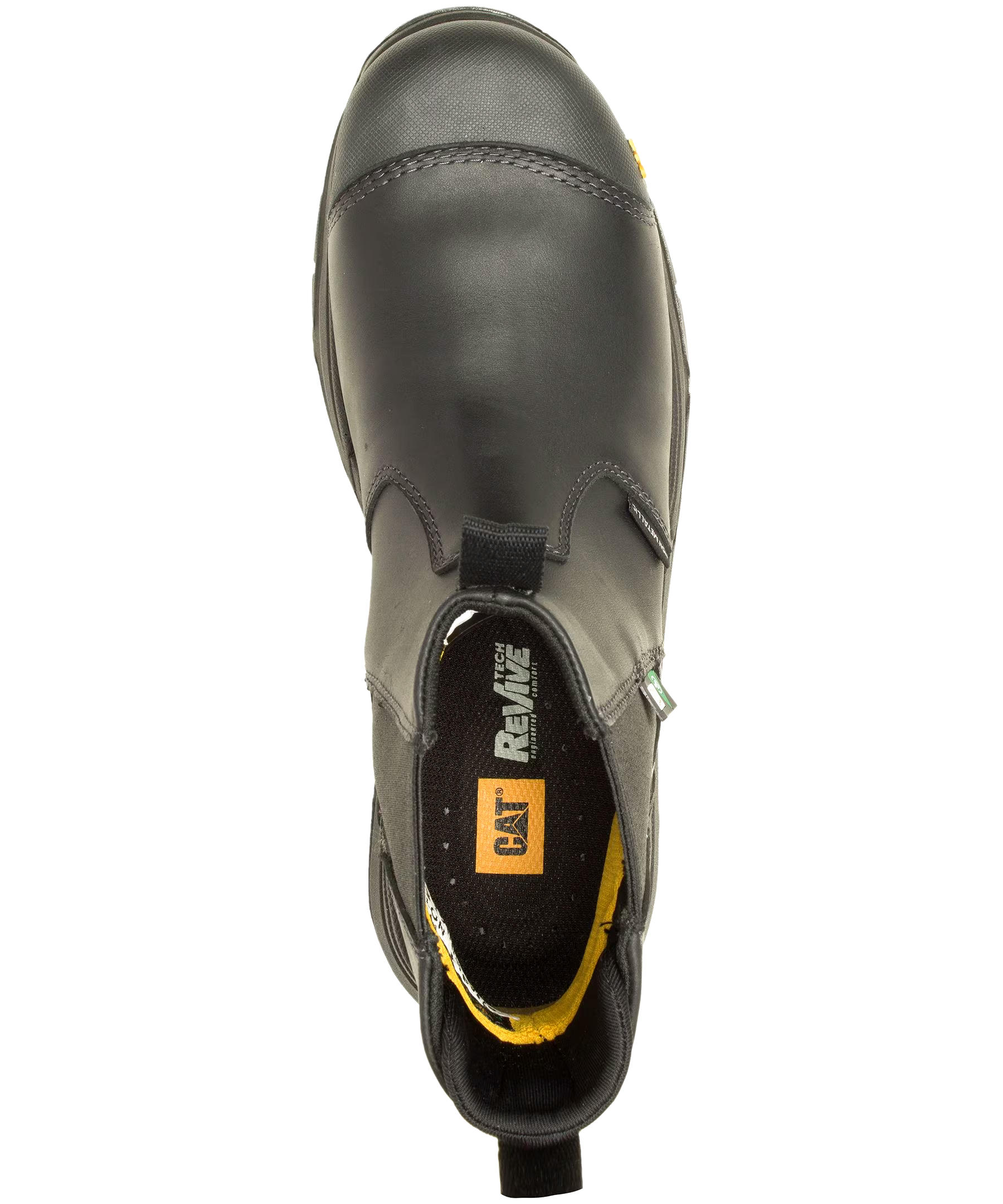 CAT Men's Propane 6 Inch Composite Toe Composite Plate Pull On Waterproof Work Boot