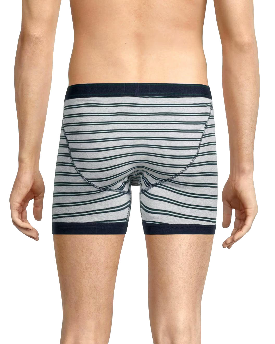 Denver Hayes Men's 2 Pack Yarn Dye Boxer Briefs