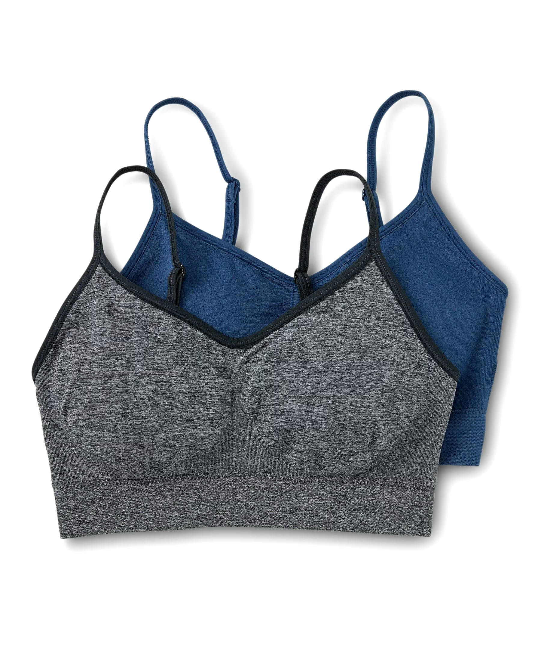 Denver Hayes Women's 2 Pack Perfect Fit Seamless Comfort Bra