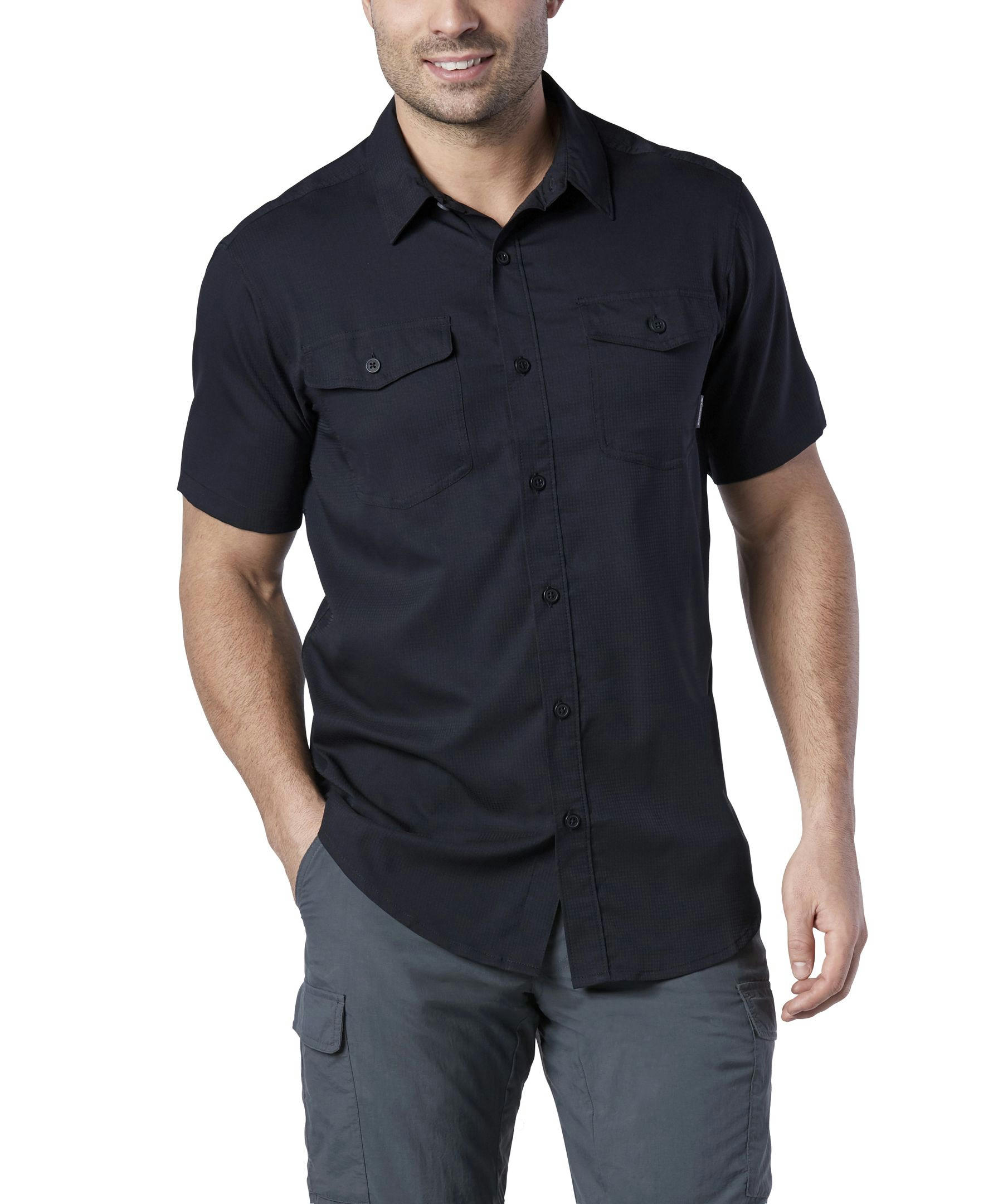 Columbia Men's Utilizer II Short Sleeve Traveller Omni Shade Ripstop Shirt