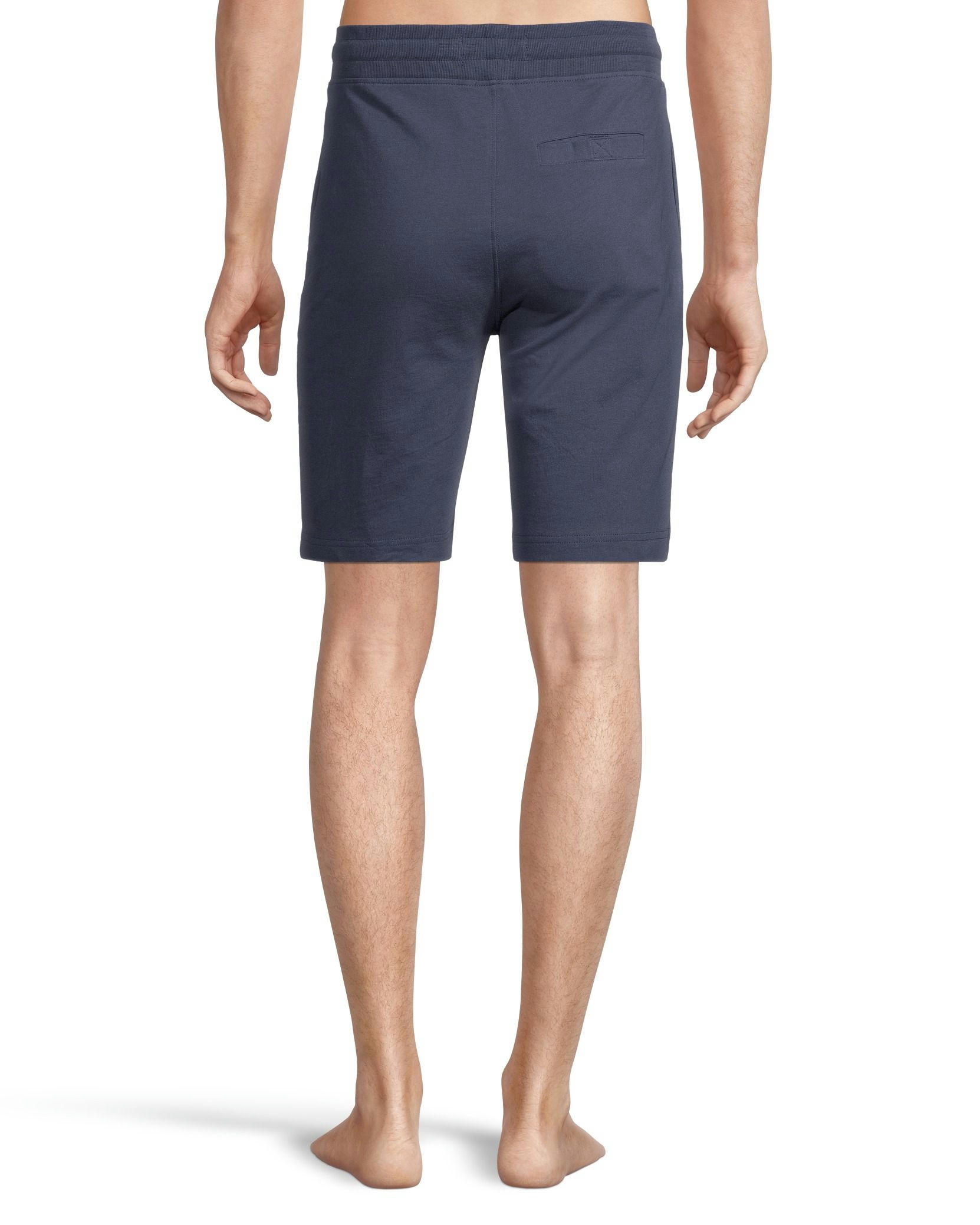 Denver Hayes Men's French Terry Elastic Drawstring Lounge Shorts