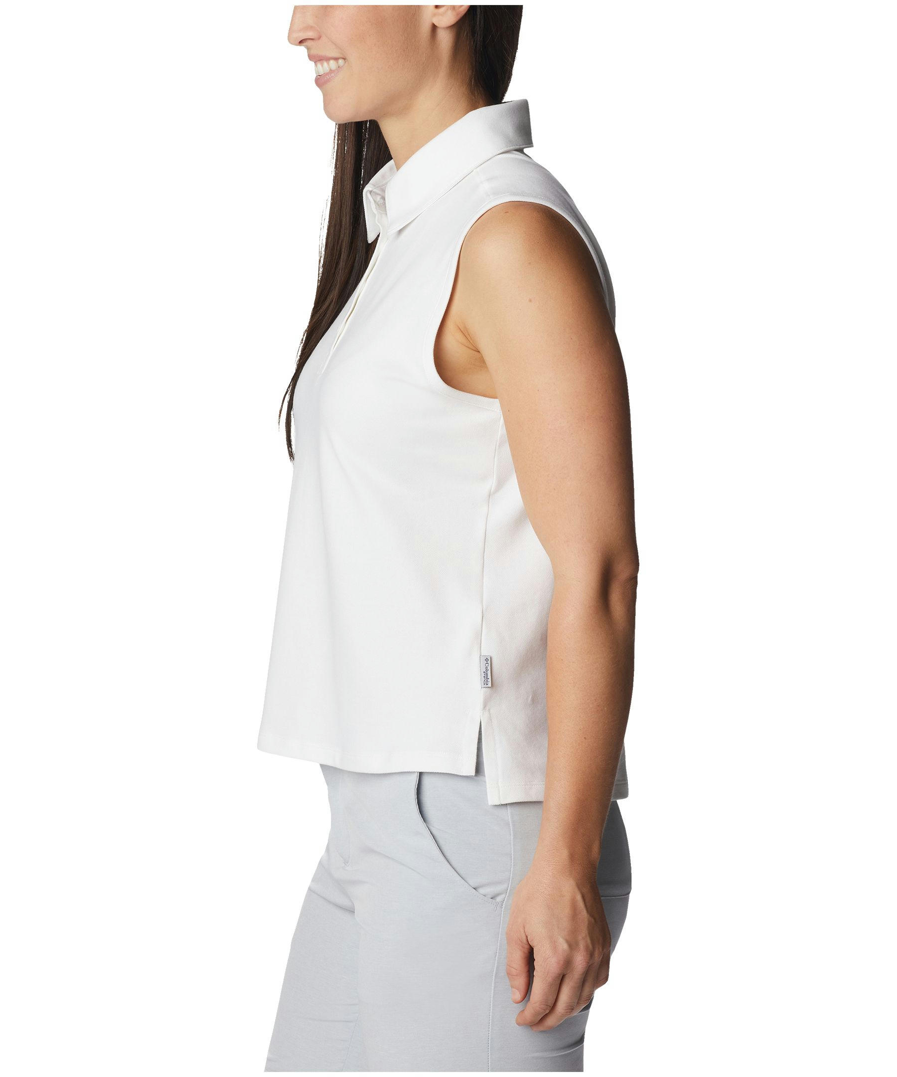 Columbia Women's Sun Drifter Sleeveless Polo Shirt