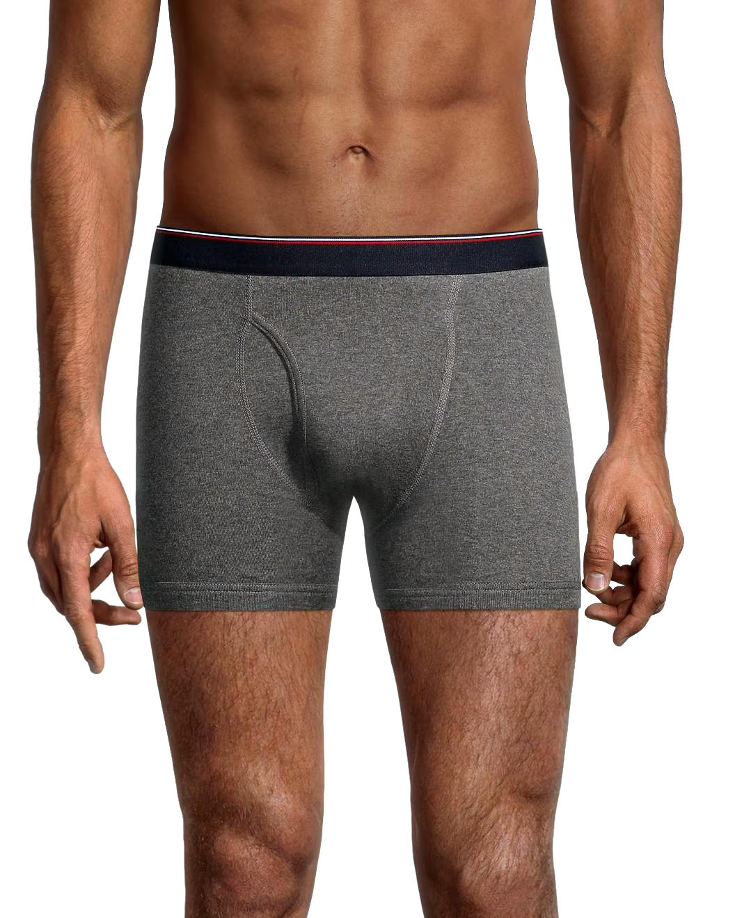 Denver Hayes Men's 2 Pack Yarn Dye Boxer Briefs