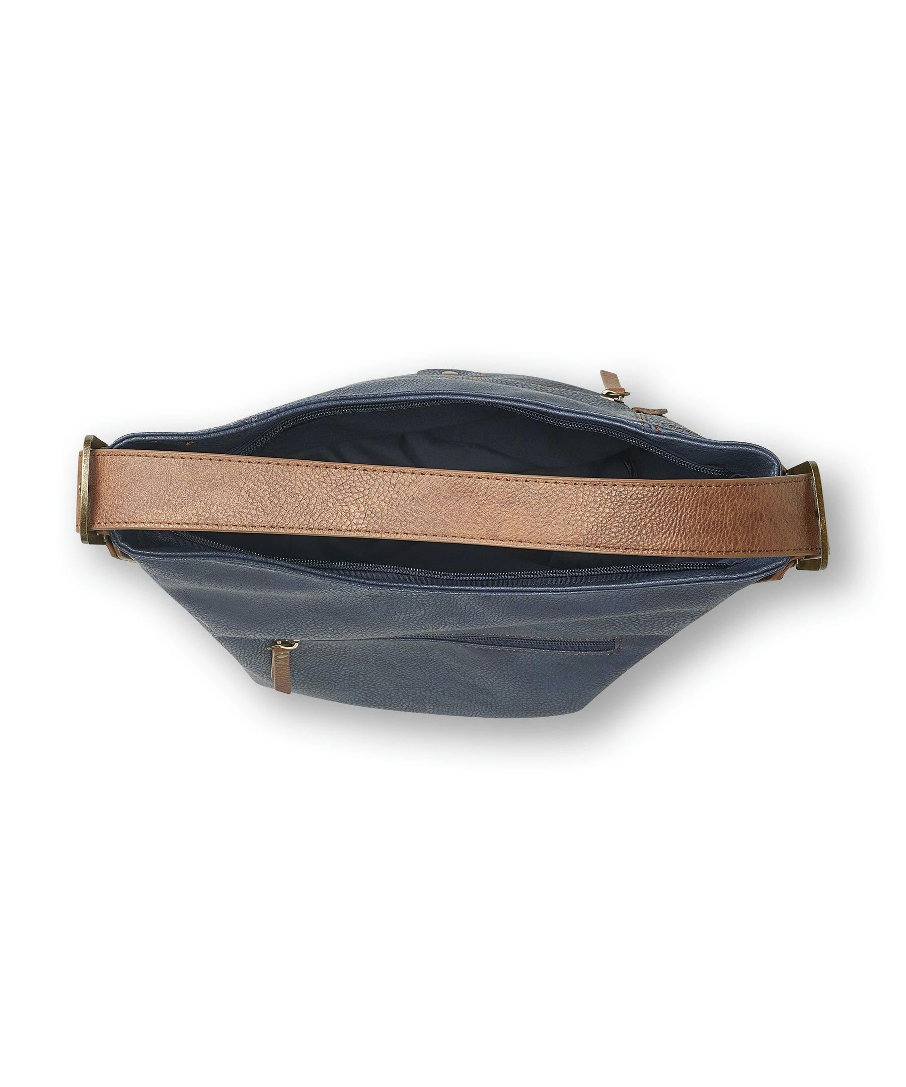 Denver Hayes Handbag with Contrast Strap