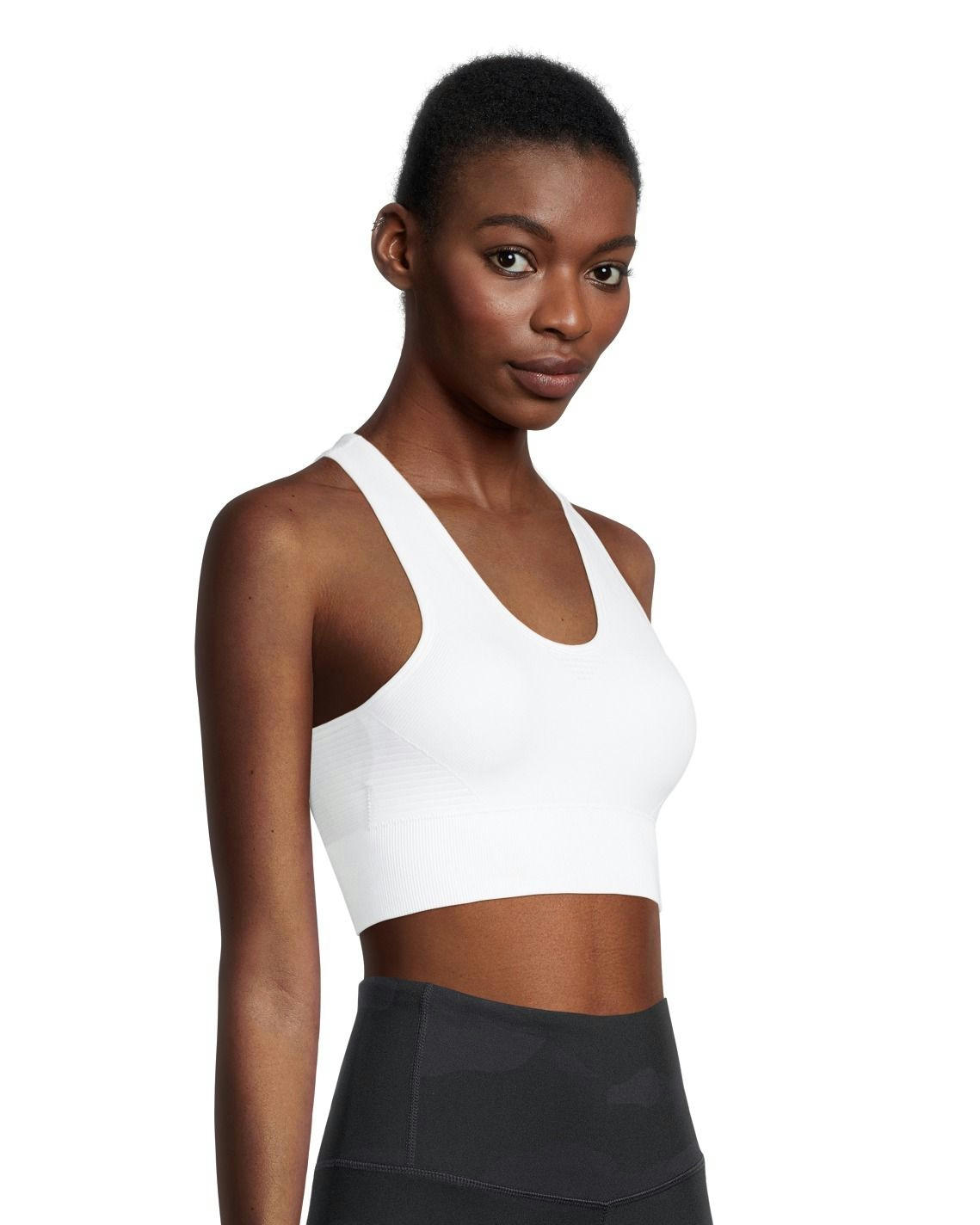 Shambhala Women's Live-In Confidence Seamless Ribbed Comfort Bra