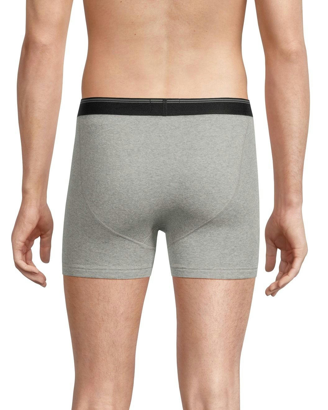 Denver Hayes Men's 3 Pack Solid Boxer Briefs