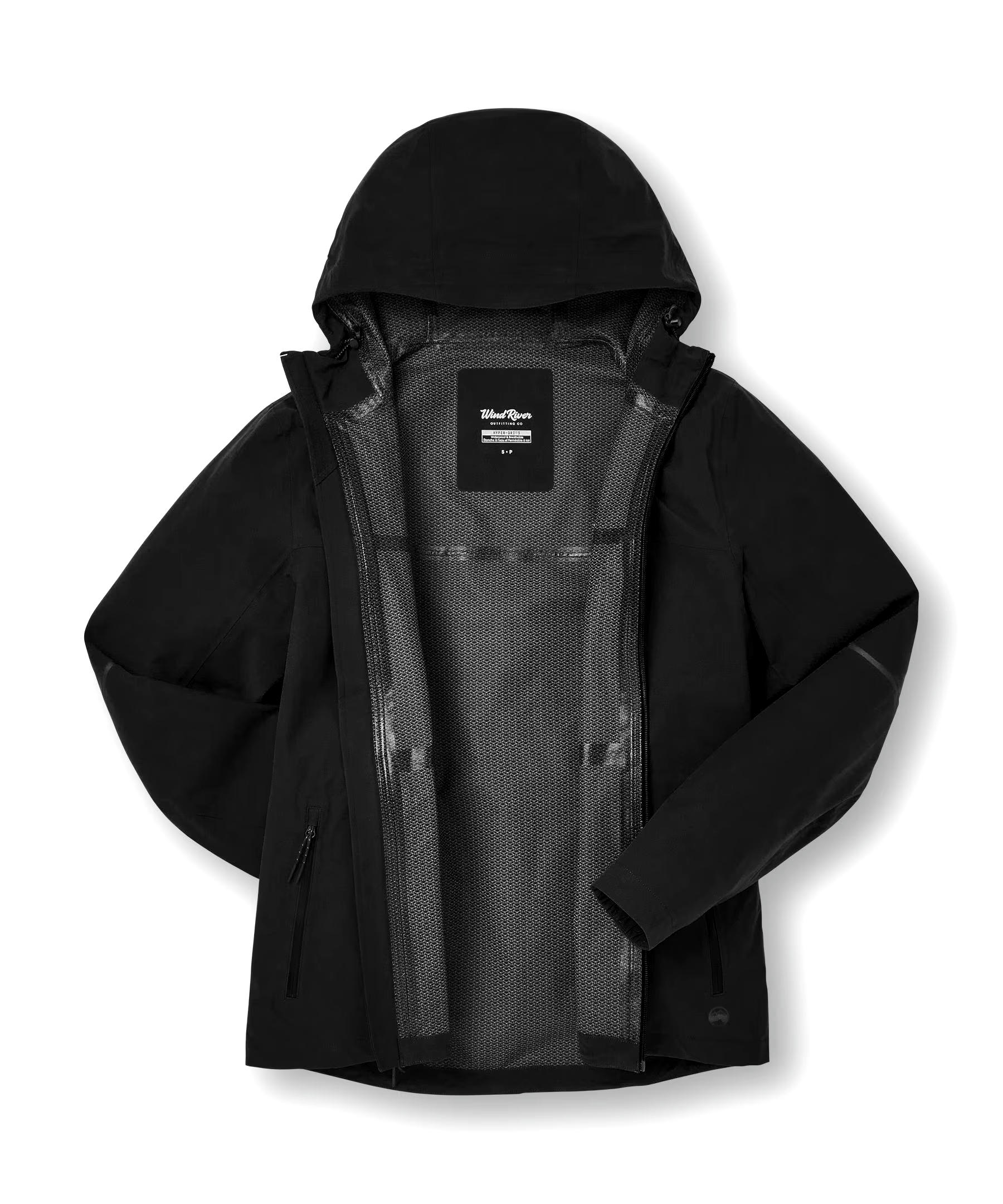 WindRiver Men's HD3 Downpour 2.5 L Stretch Rain Jacket