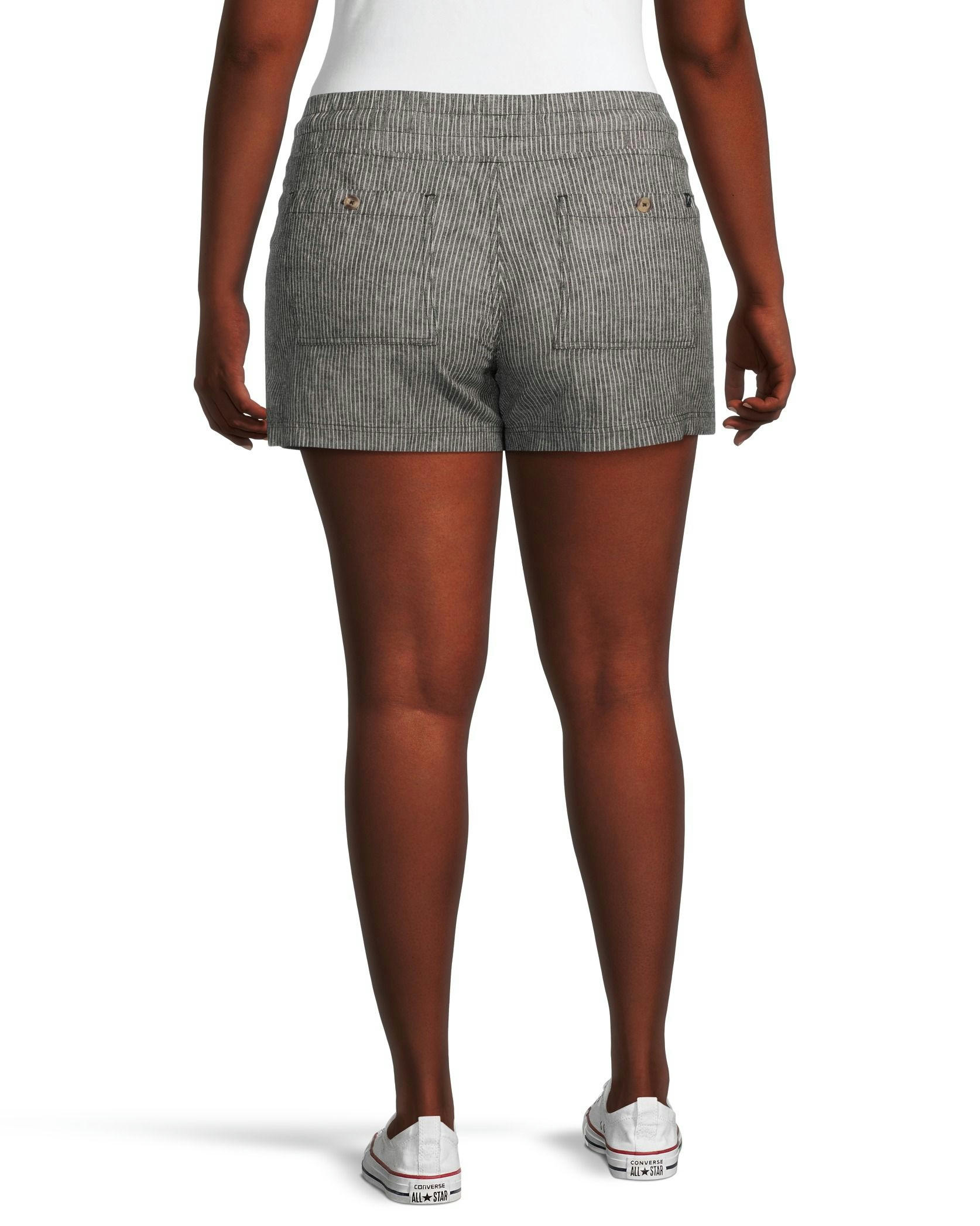 Women's Linen Blend Shorts