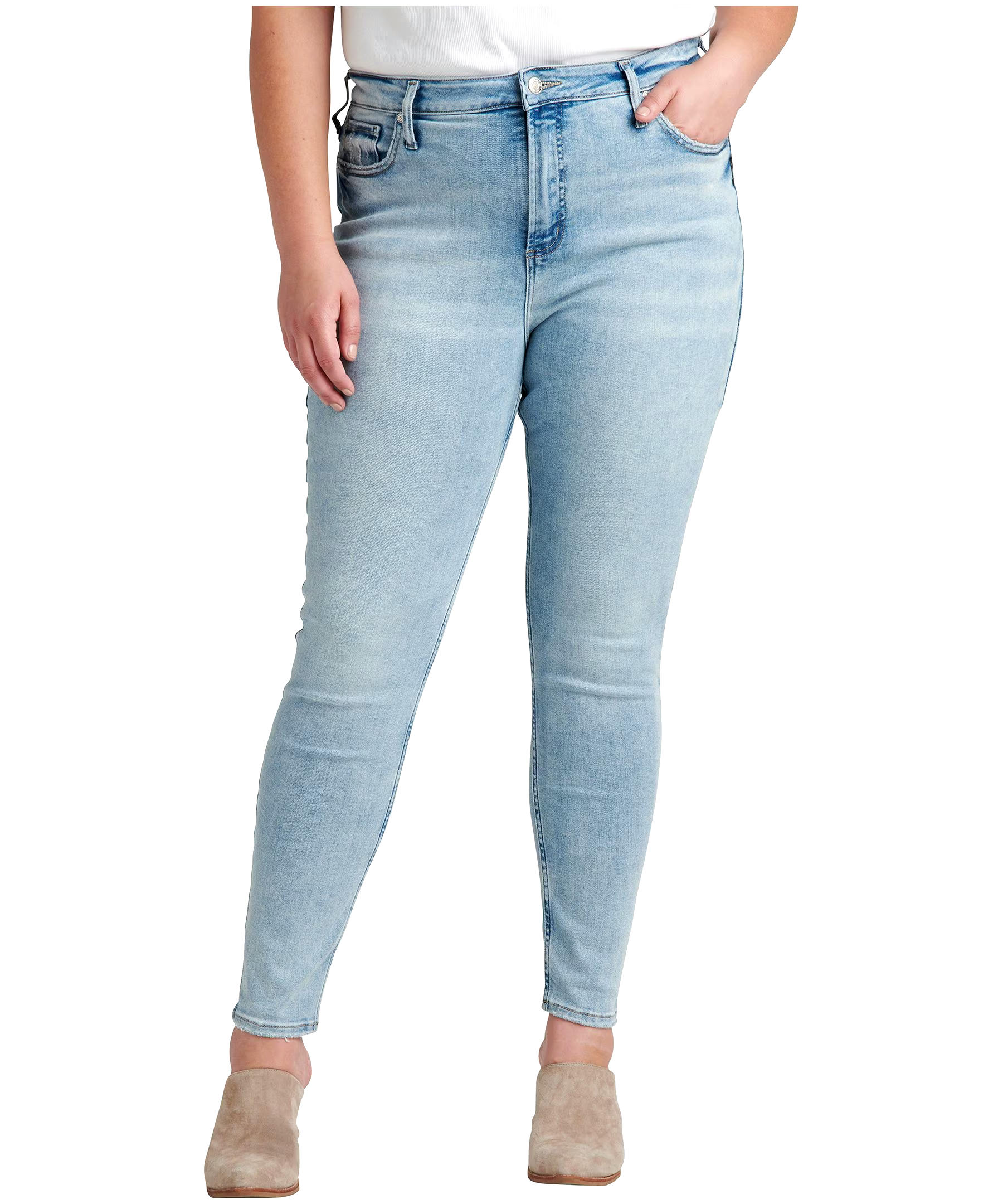 Silver Women's Infinite Fit High Rise Skinny Jeans