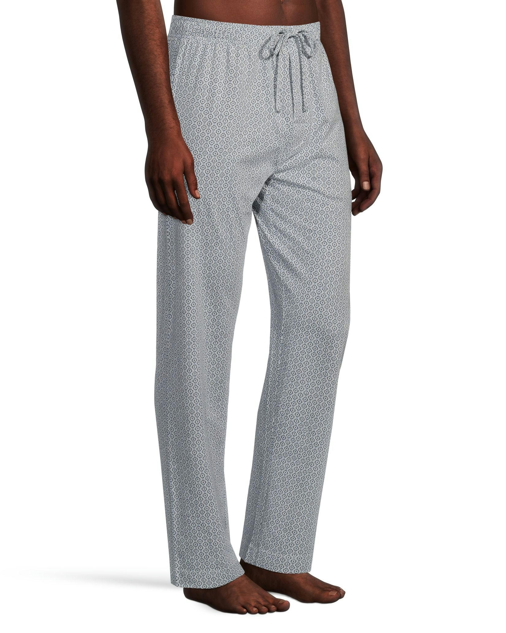 Men's Jersey Print Elastic Waist Lounge Pants