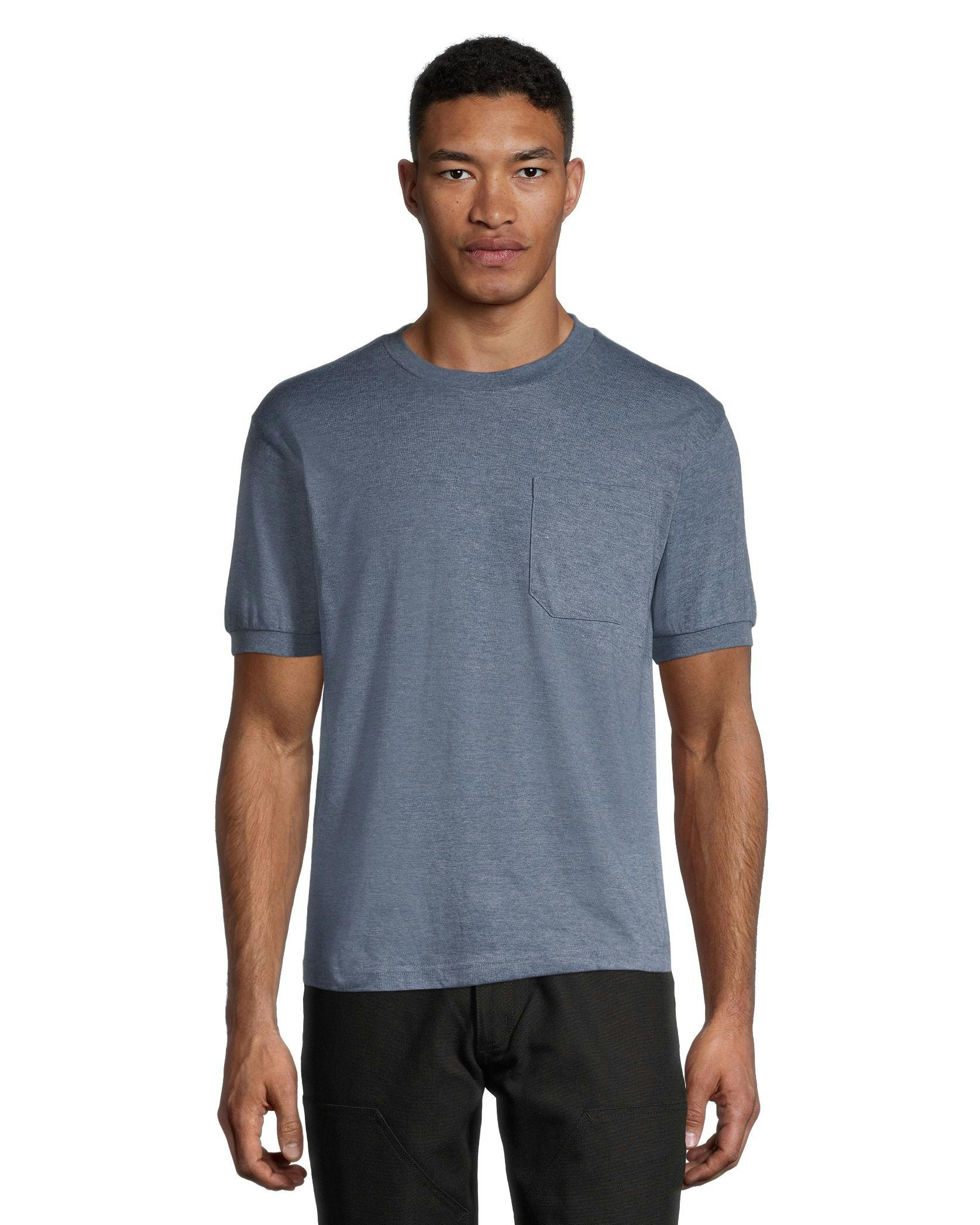 Aggressor Men's Crewneck Work T-Shirt With FRESHTECH