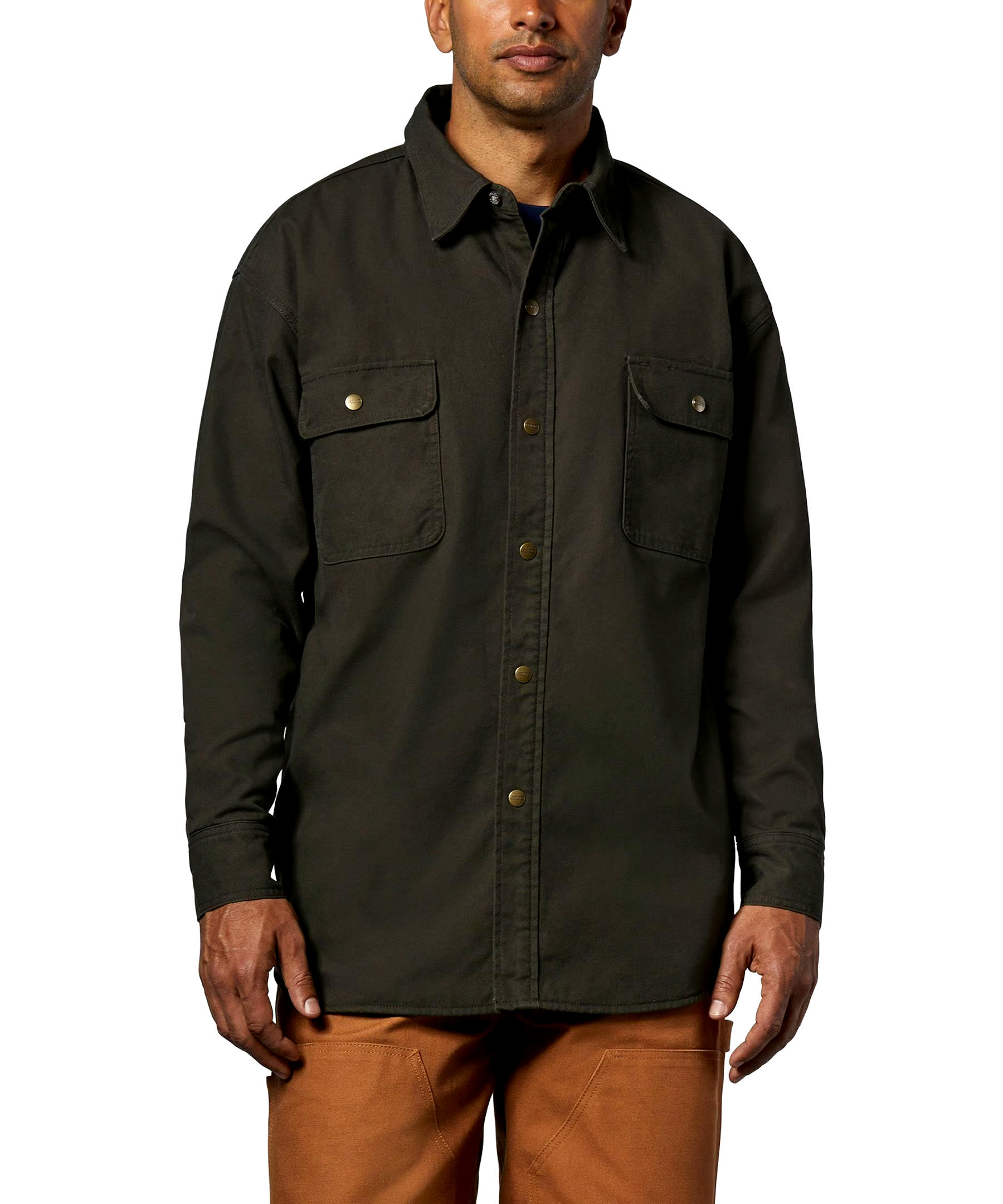 Dakota WorkPro Series Men's Fleece Lined Micro-Sanded Washed Duck Work Jacket