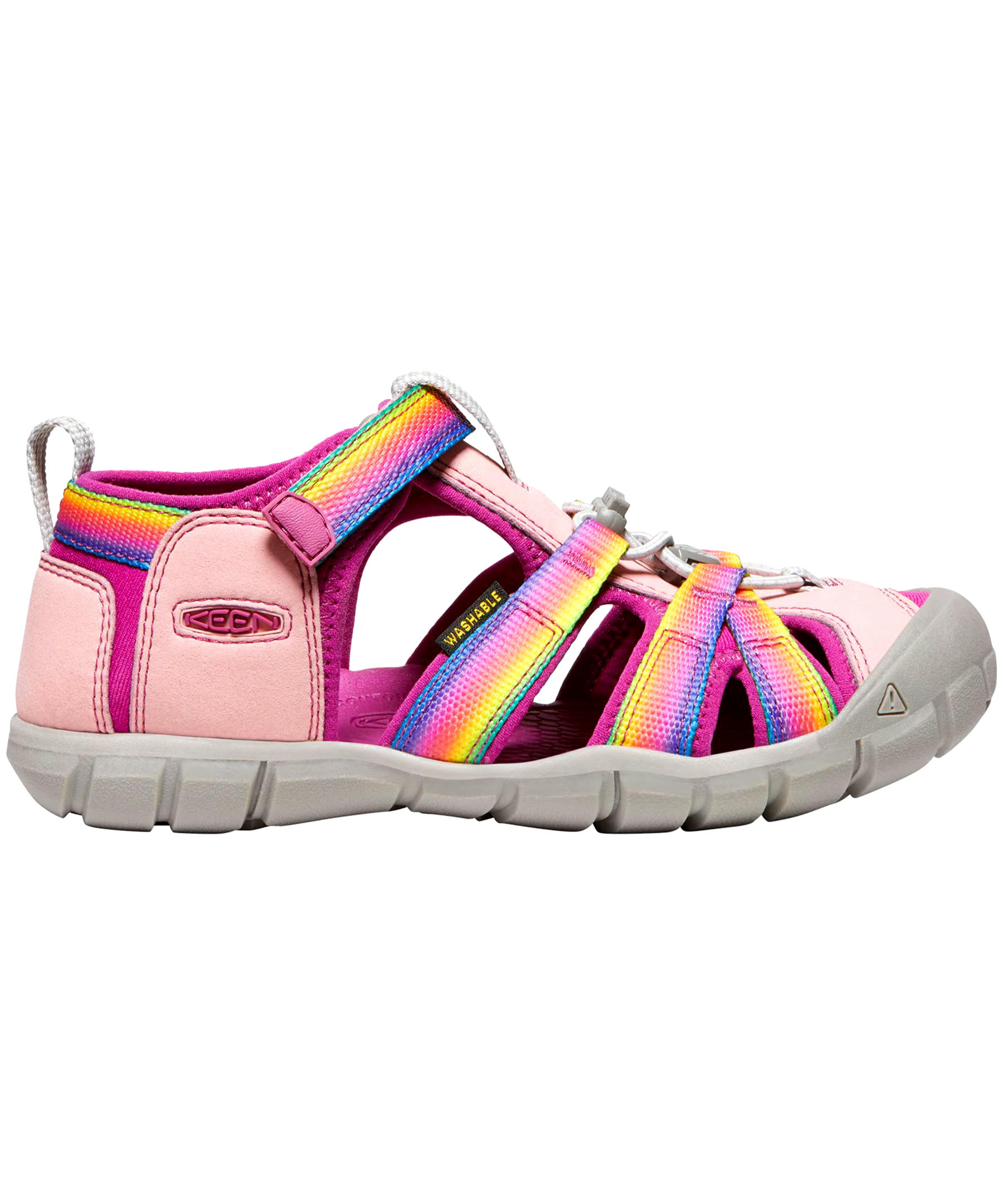Keen Canada Outdoor Youth Seacamp II CNX-Y Sandals - Rainbow/Festival Fuchsia