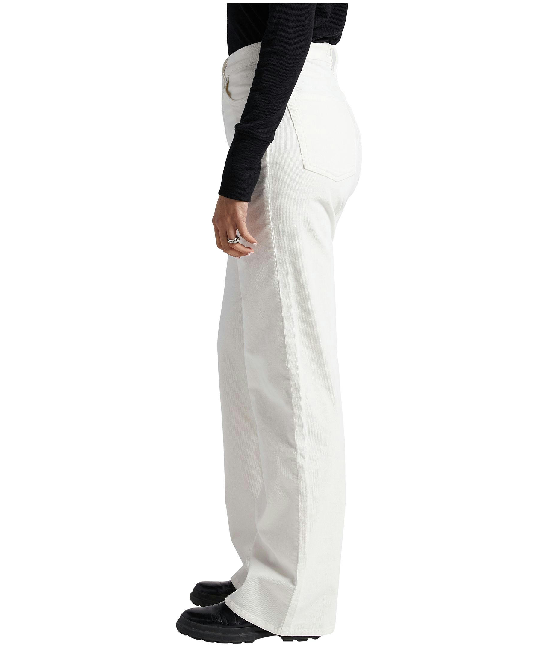 Silver Women's Highly Desirable Ultra High Rise Slim Fit Corduroy Pants