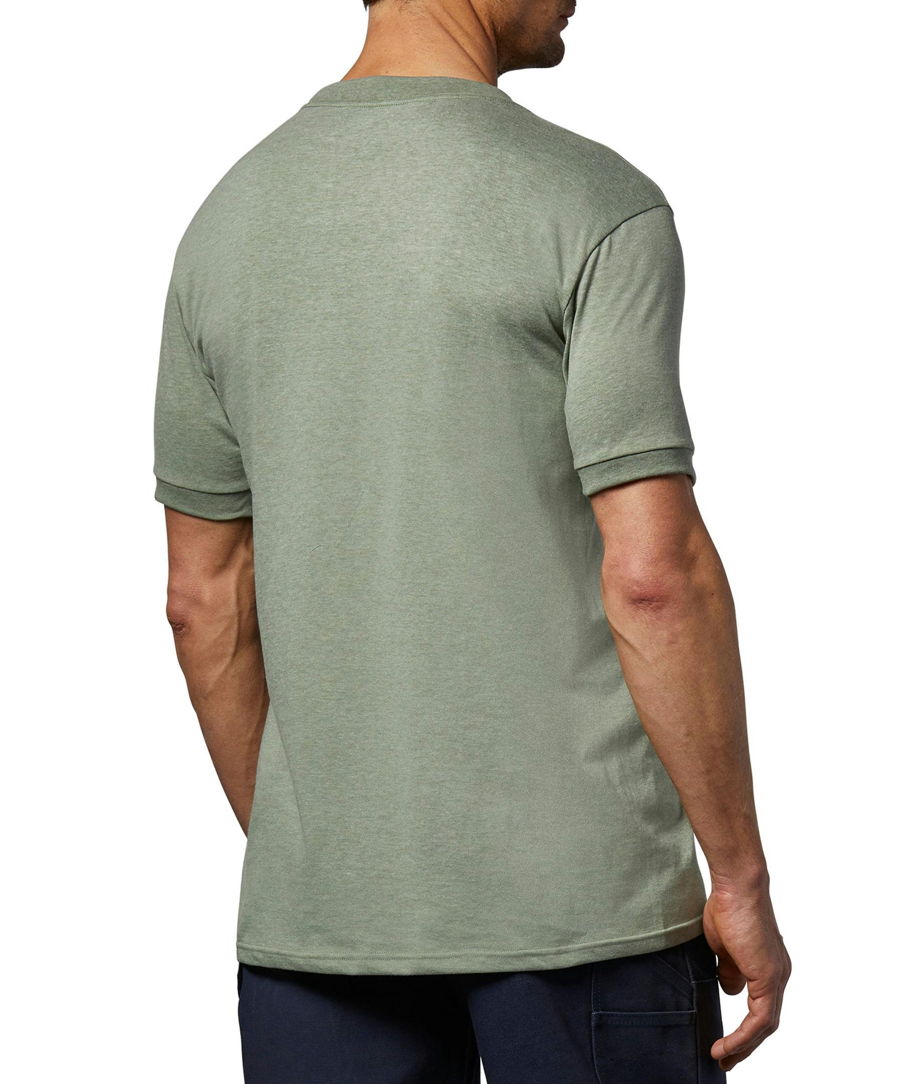 Aggressor Men's Crewneck Work T-Shirt With FRESHTECH