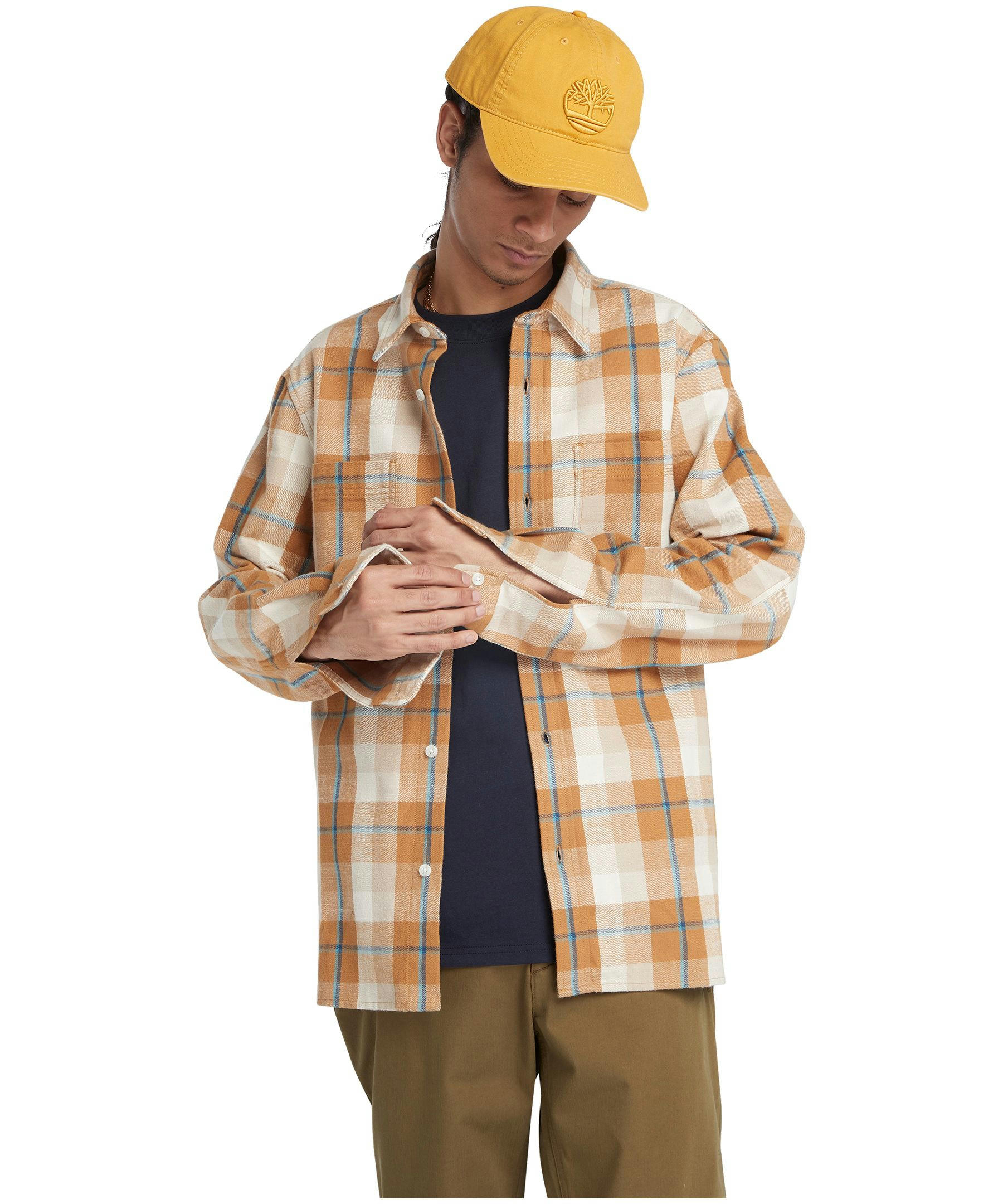 Timberland Men's Regular Fit Windham Heavy Flannel Shirt