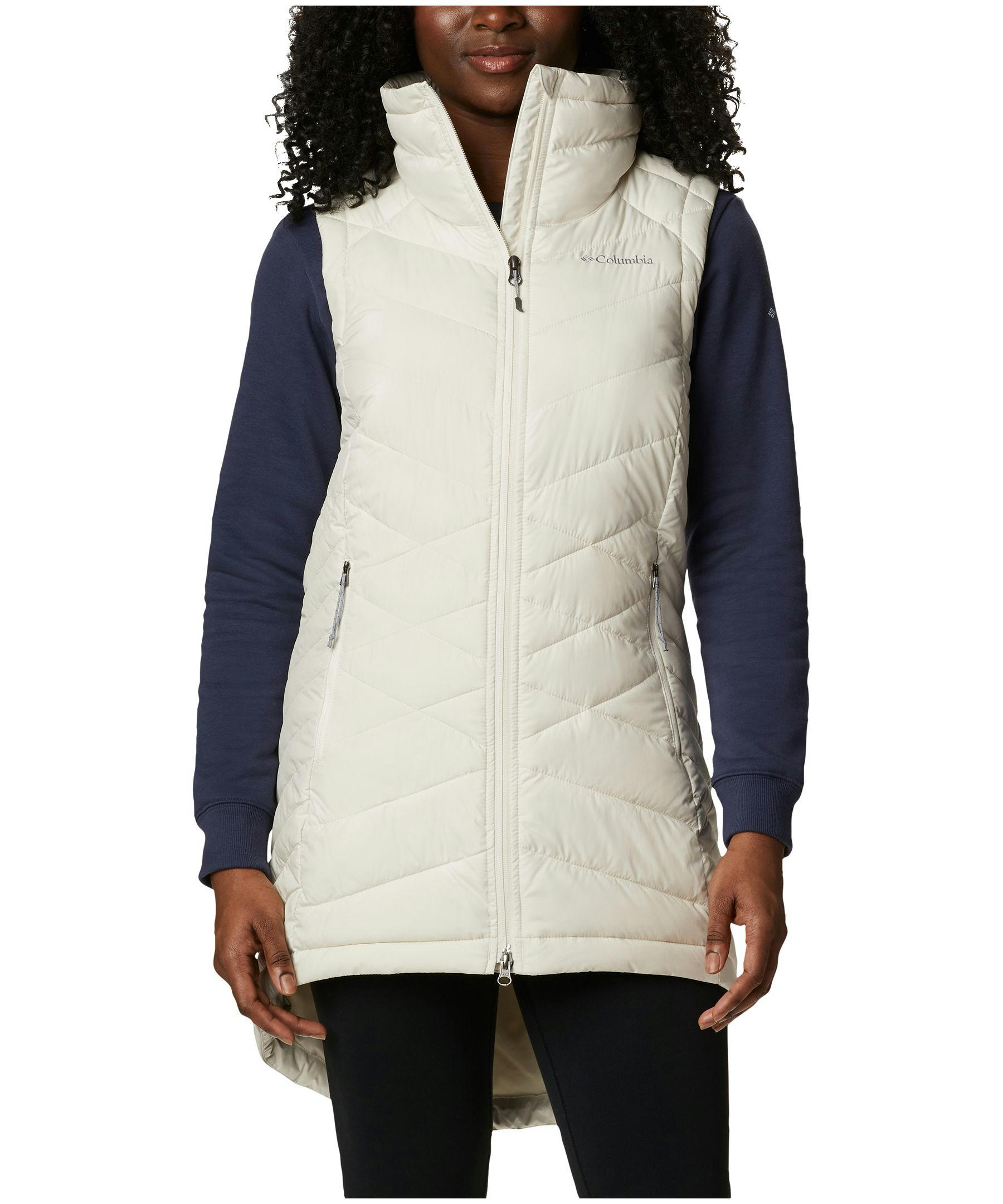 Columbia Women's Heavenly Vest, Insulated, Semi-Fitted, Winter, Long