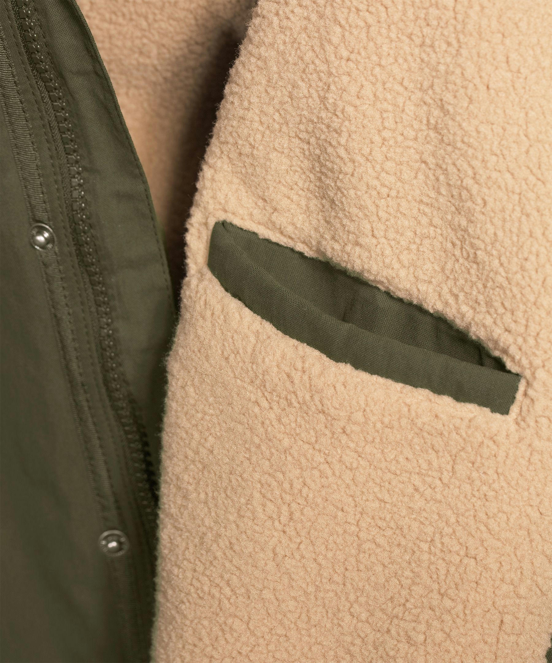 Denver Hayes Men's Mid Length Sherpa Lined Jacket