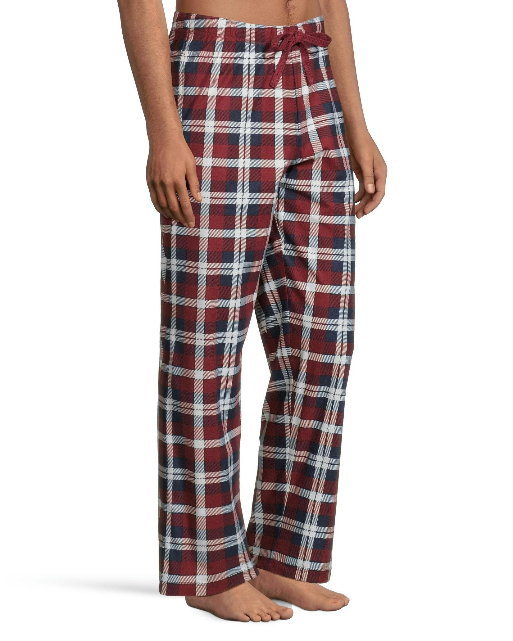 WindRiver Men's Heritage Fleece Plaid Lounge Pants