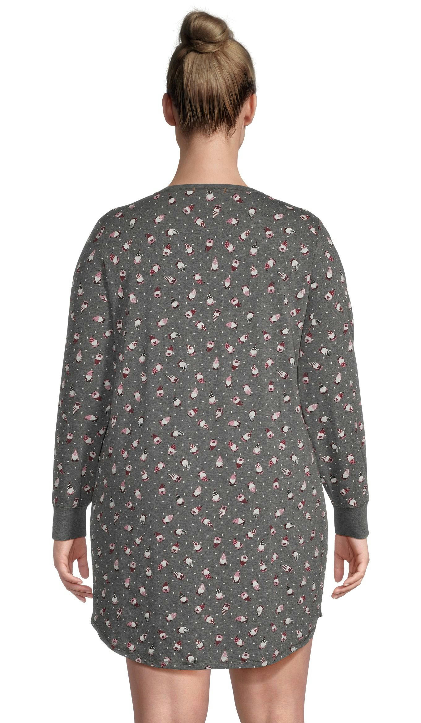 Denver Hayes Women's Jersey Henley Night Shirt