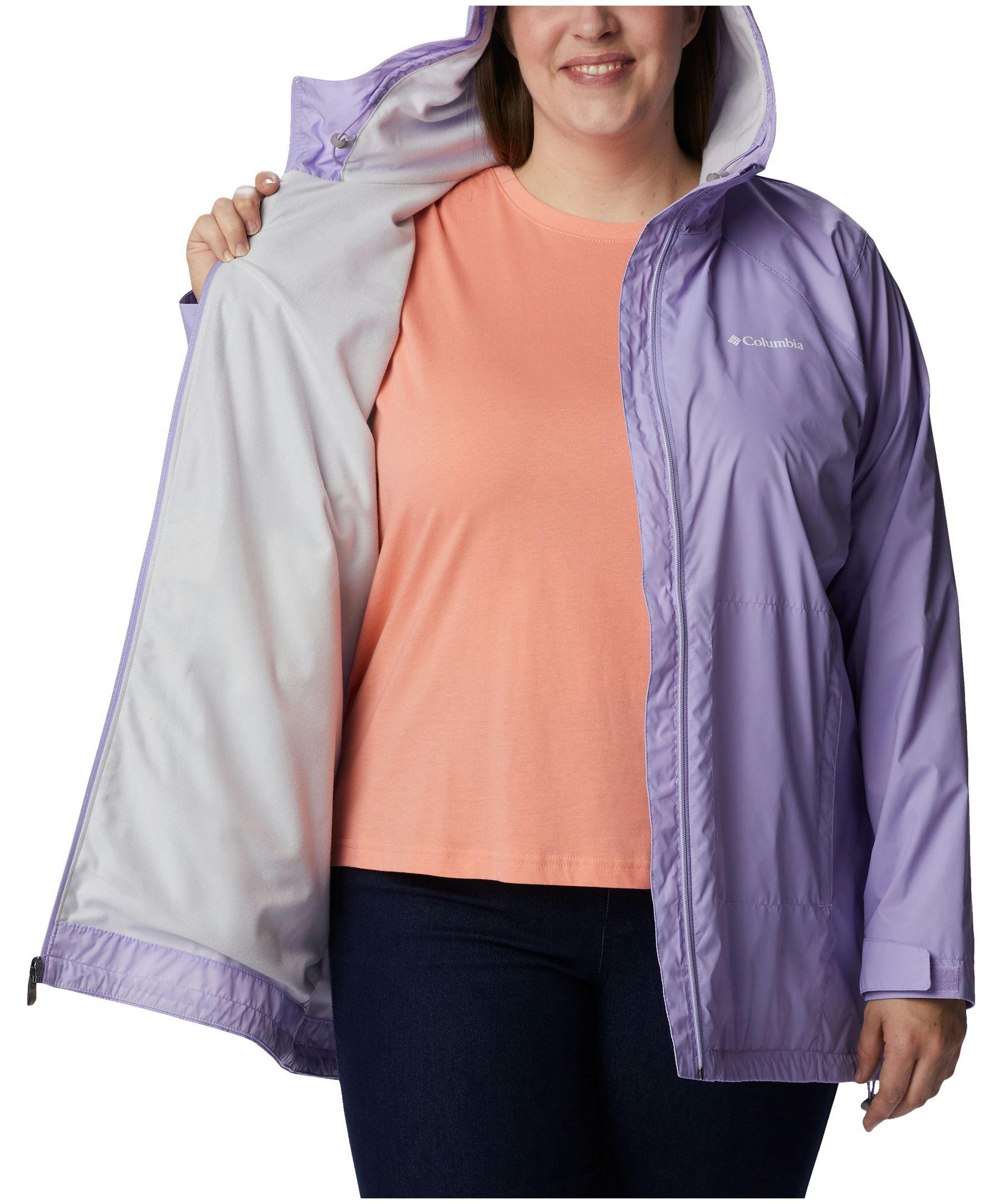Columbia Women's Switchback Lined Long Rain Jacket
