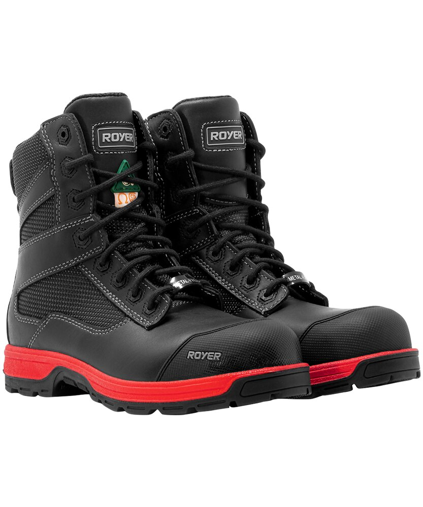 LP Royer Men's 8 Inch Composite Toe Composite Plate Agility Reboot Work Boots