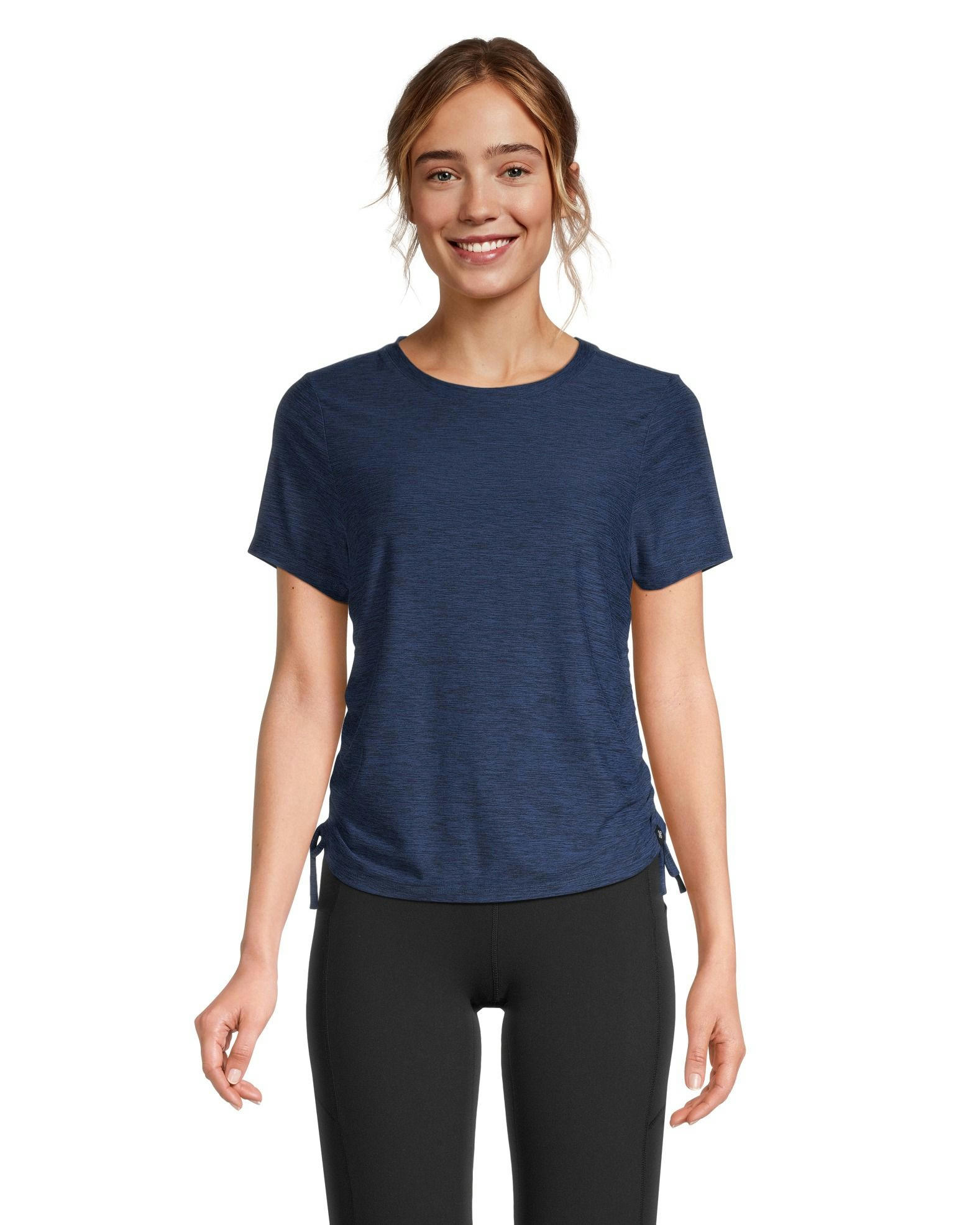 Shambhala Women's Semi Fitted Ruched T Shirt