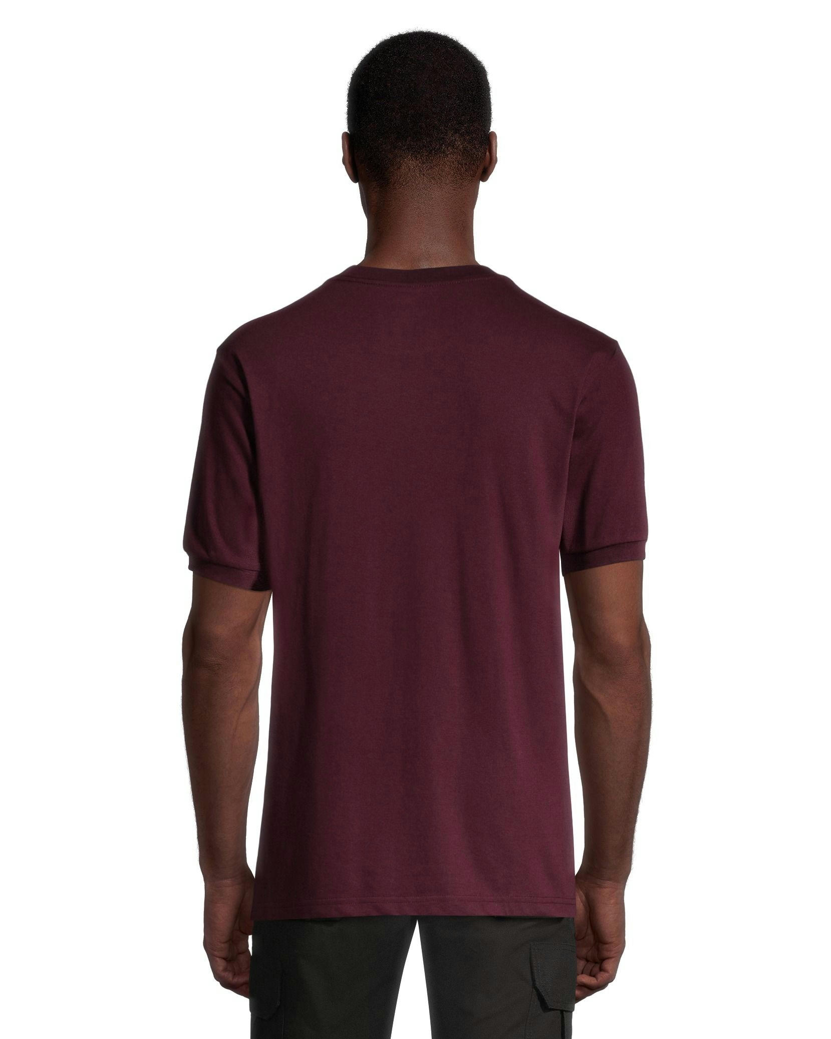 Aggressor Men's Crewneck Short Sleeve Solid Work T-Shirt With FRESHTECH