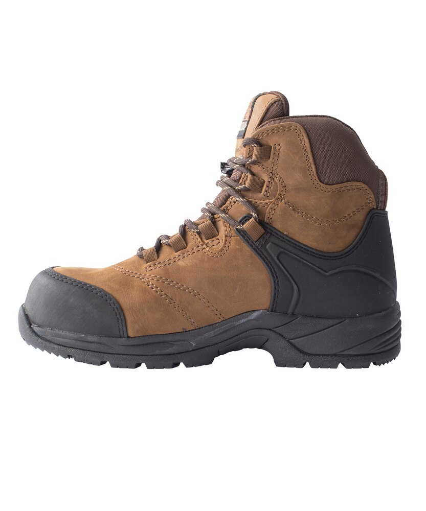 Kodiak Men's Journey Composite Toe Composite Plate Waterproof  Leather Work Boots