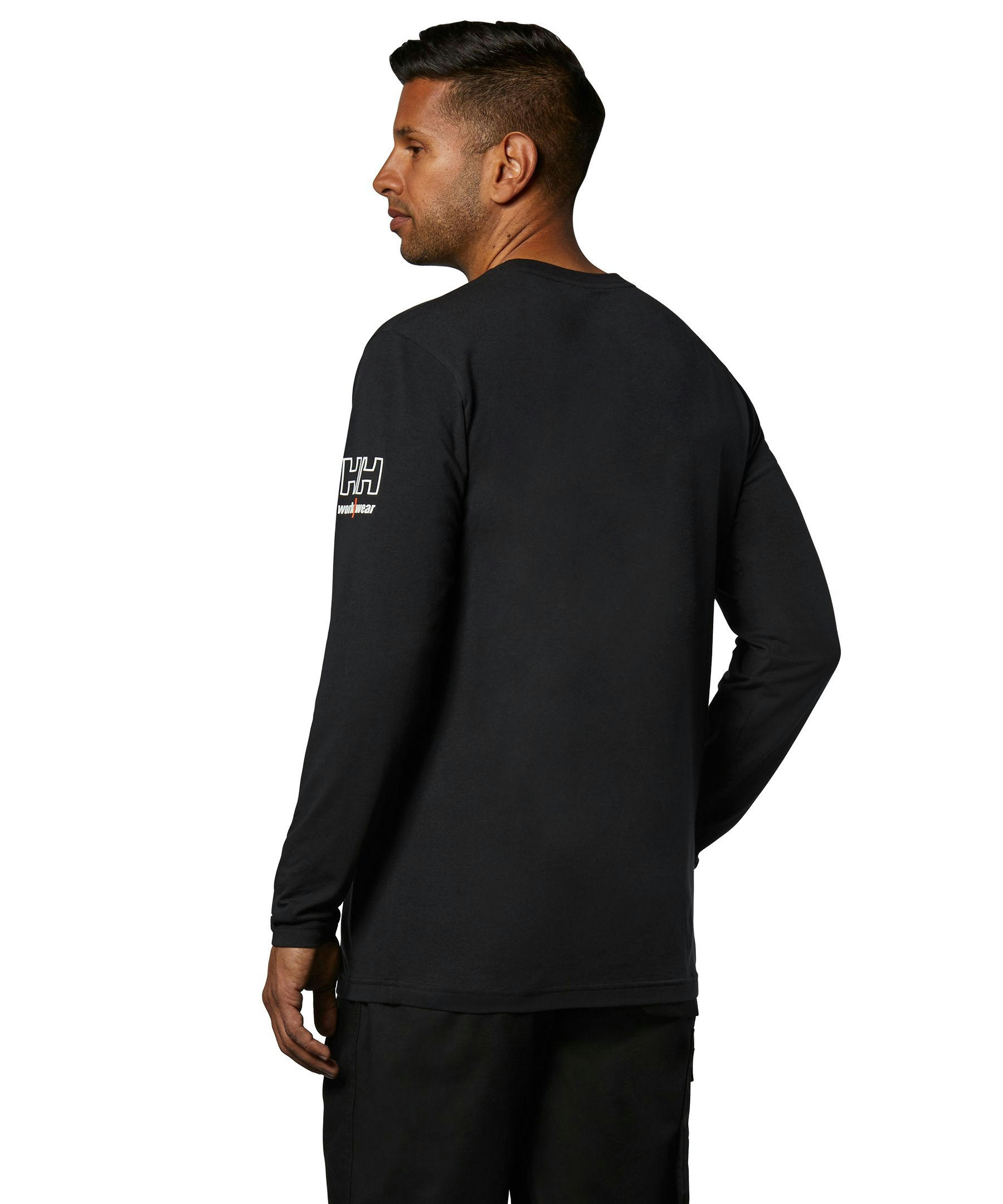 Helly Hansen Workwear Men's Kensington Logo Long Sleeve T Shirt
