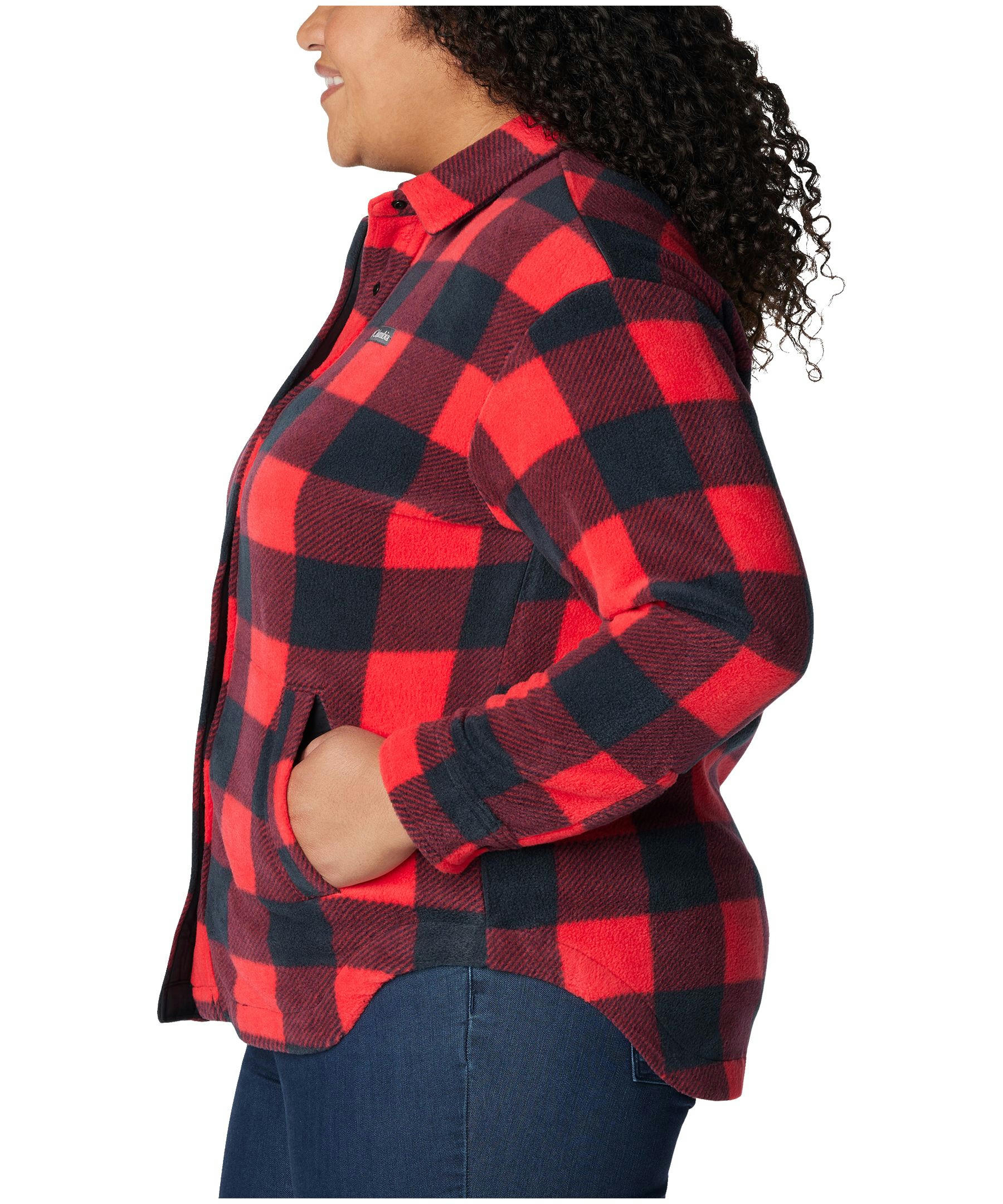 Columbia Women's Benton Springs Fleece Shacket - Plus Size