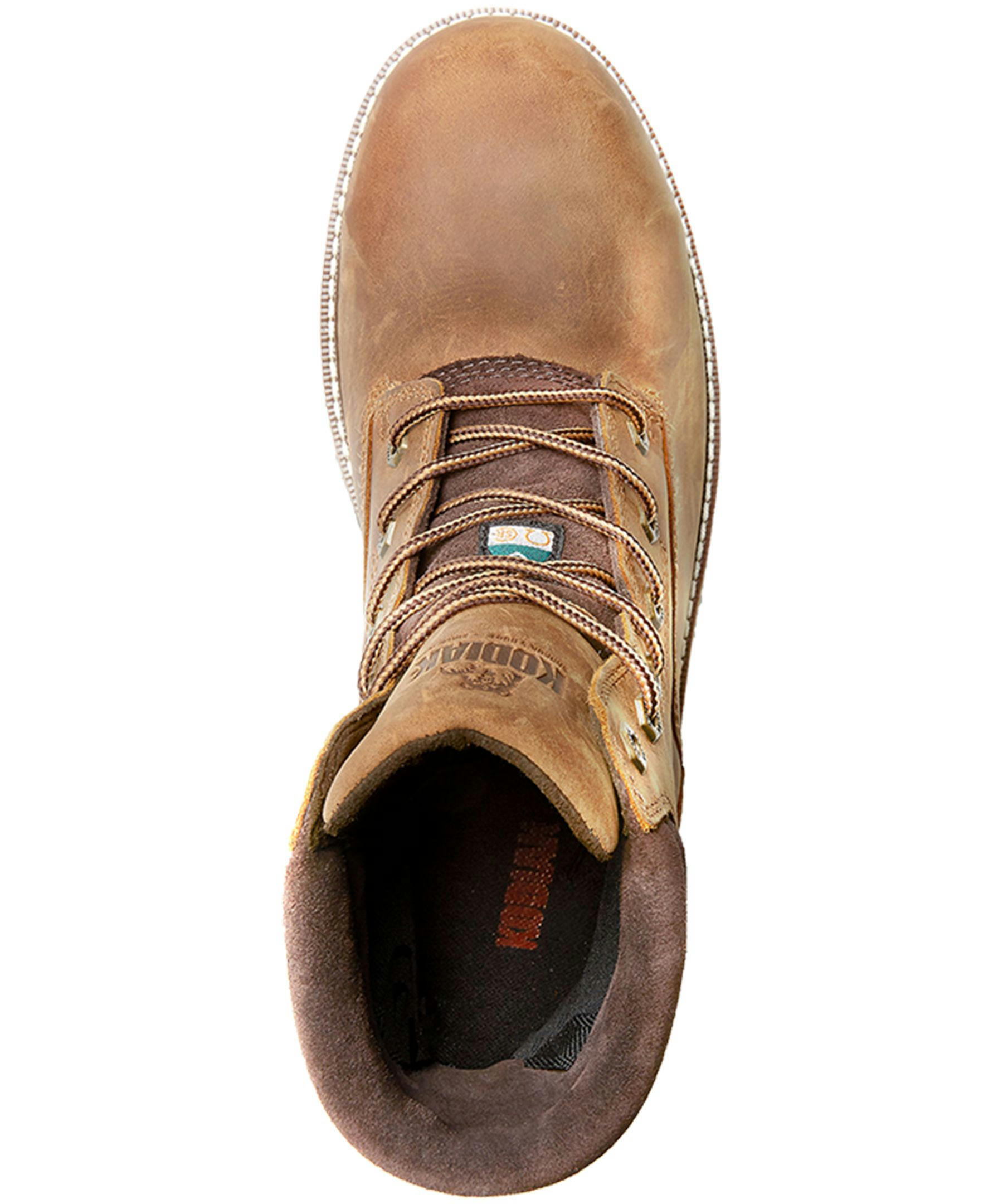 Kodiak Men's McKinney 6 Inch Composite Toe Composite Plate Waterproof Work Boots